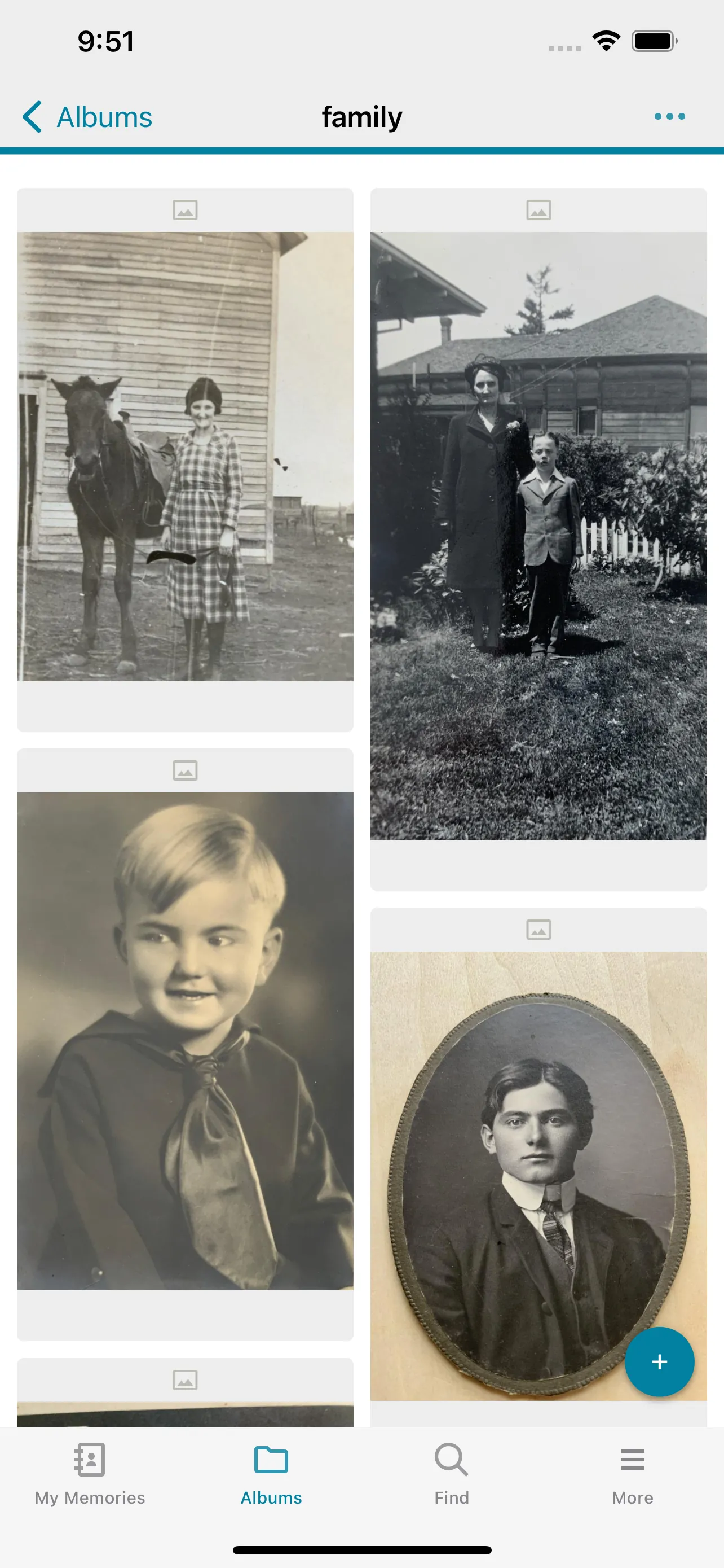 FamilySearch Memories iphone screenshot 1