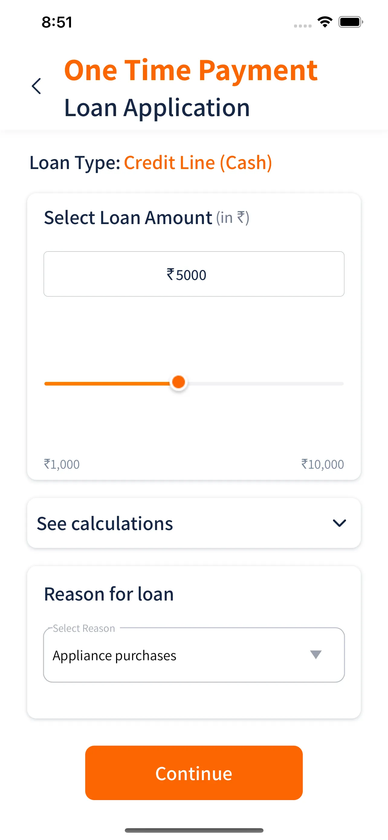 PayMe - Personal loan app iphone screenshot 2