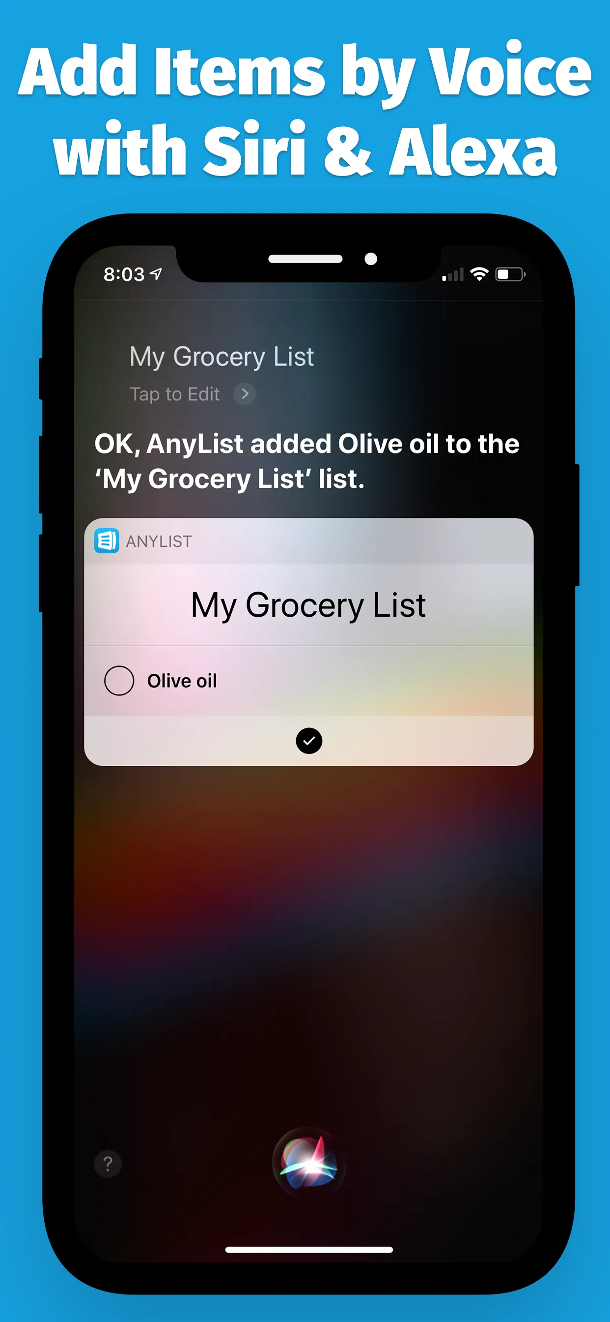 AnyList: Grocery Shopping List iphone screenshot 8