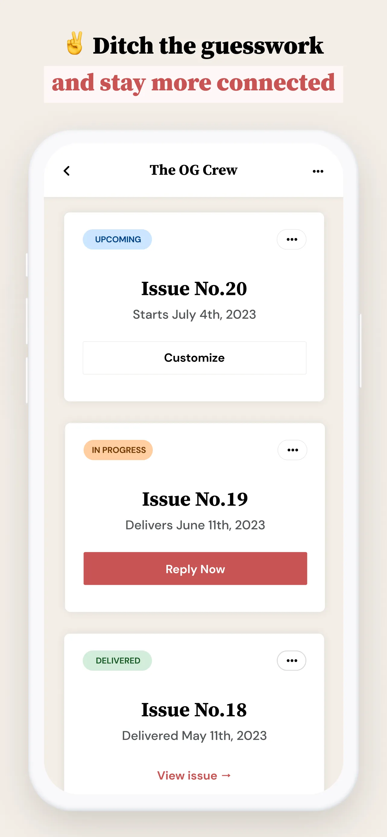 Letterloop: Group Newsletters iphone screenshot 4