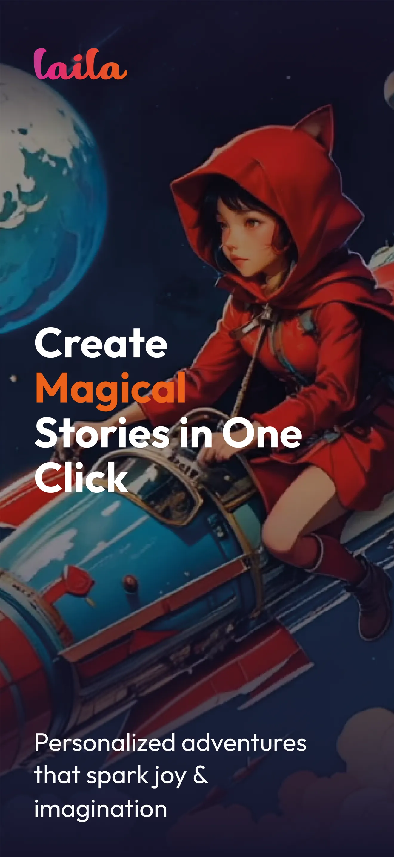Laila: AI-Powered Storytelling iphone screenshot 1