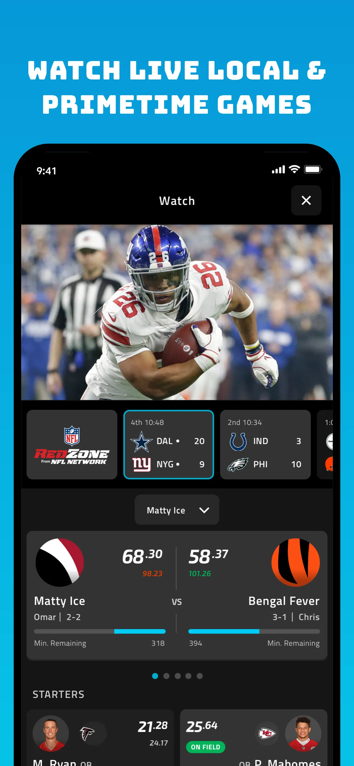 NFL Fantasy Football iphone screenshot 5