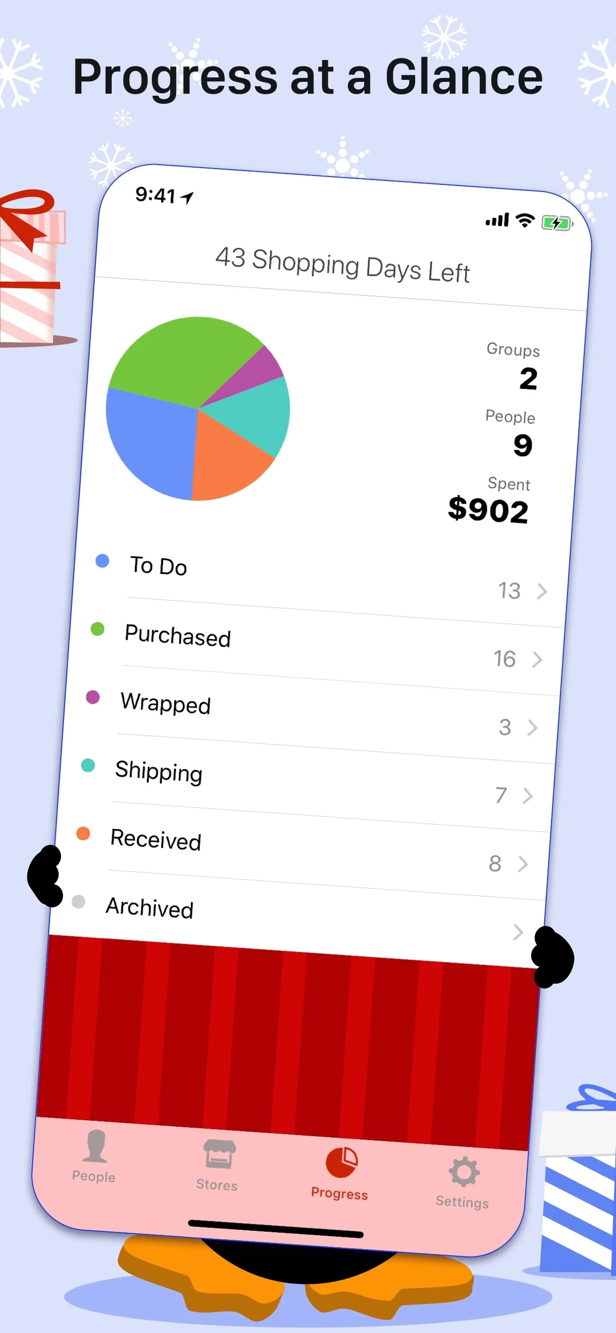The Christmas List iphone screenshot 5