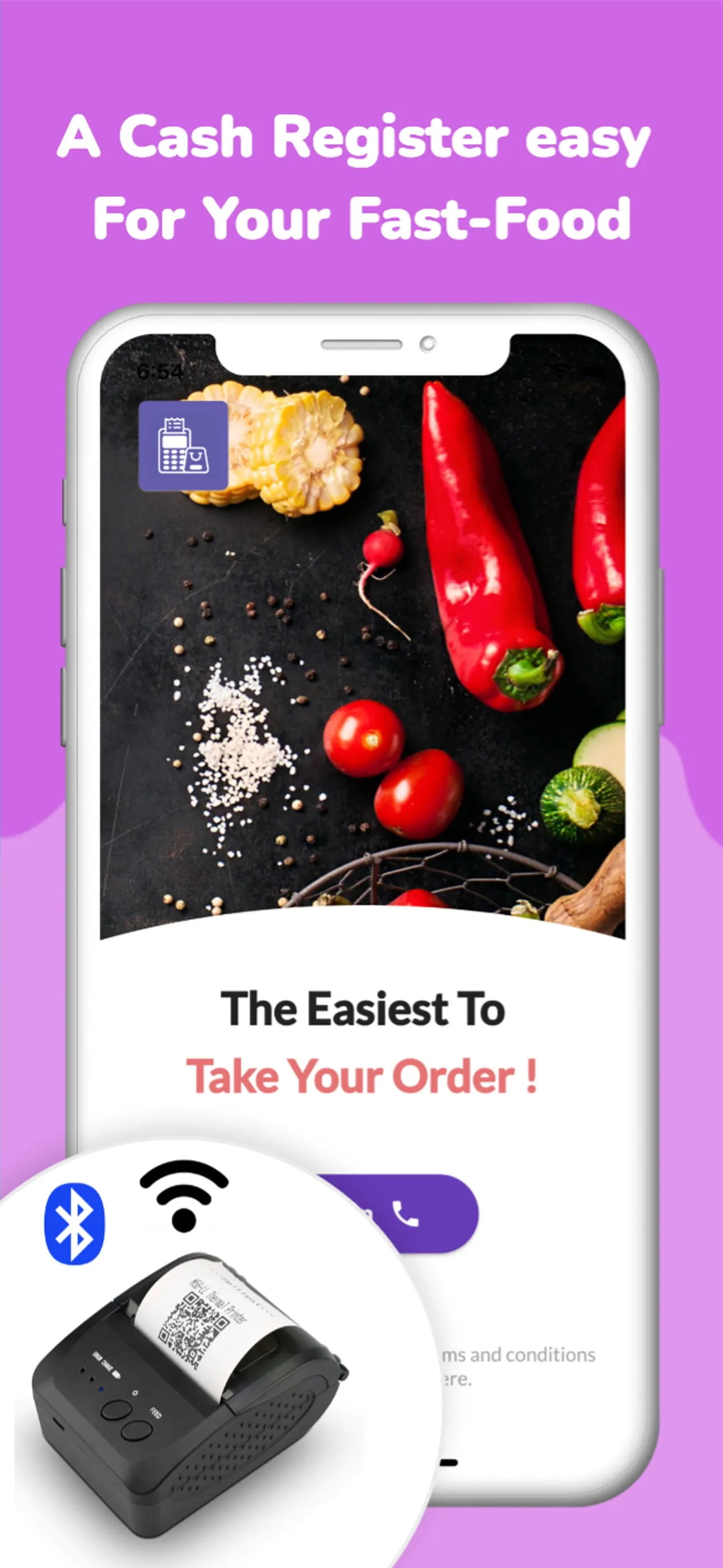 Take orders POS Print System iphone screenshot 4
