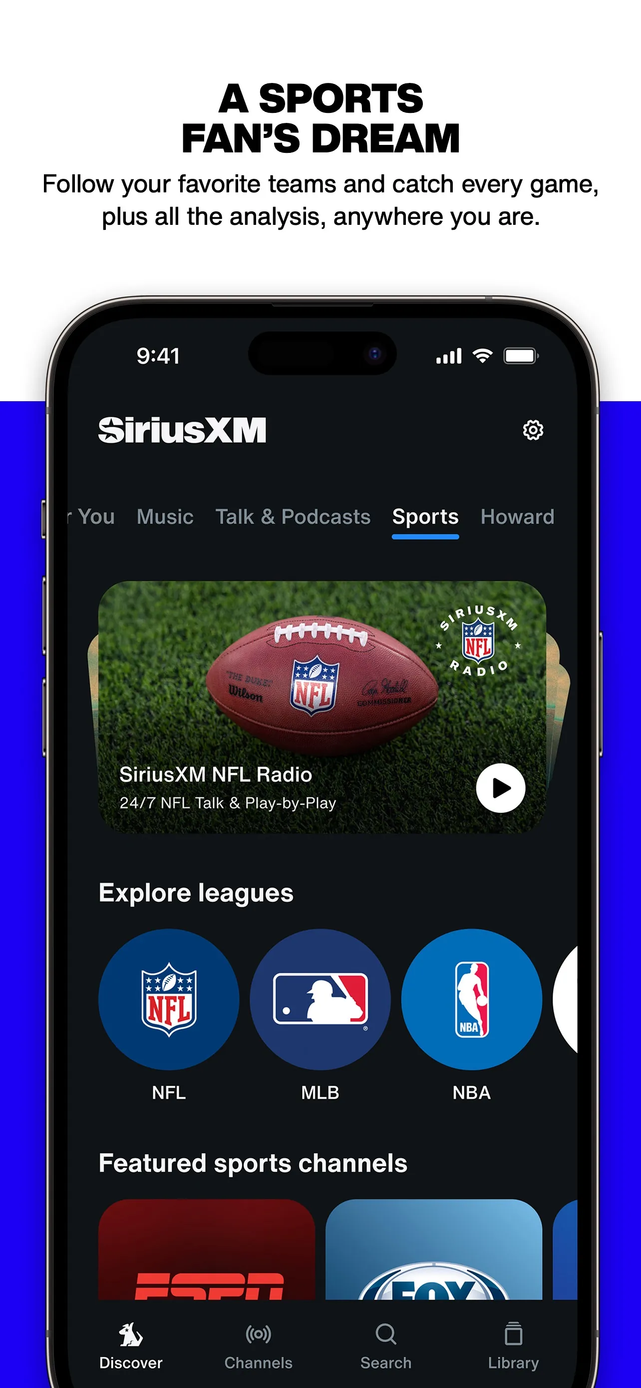 SiriusXM: Music, Sports & News iphone screenshot 6