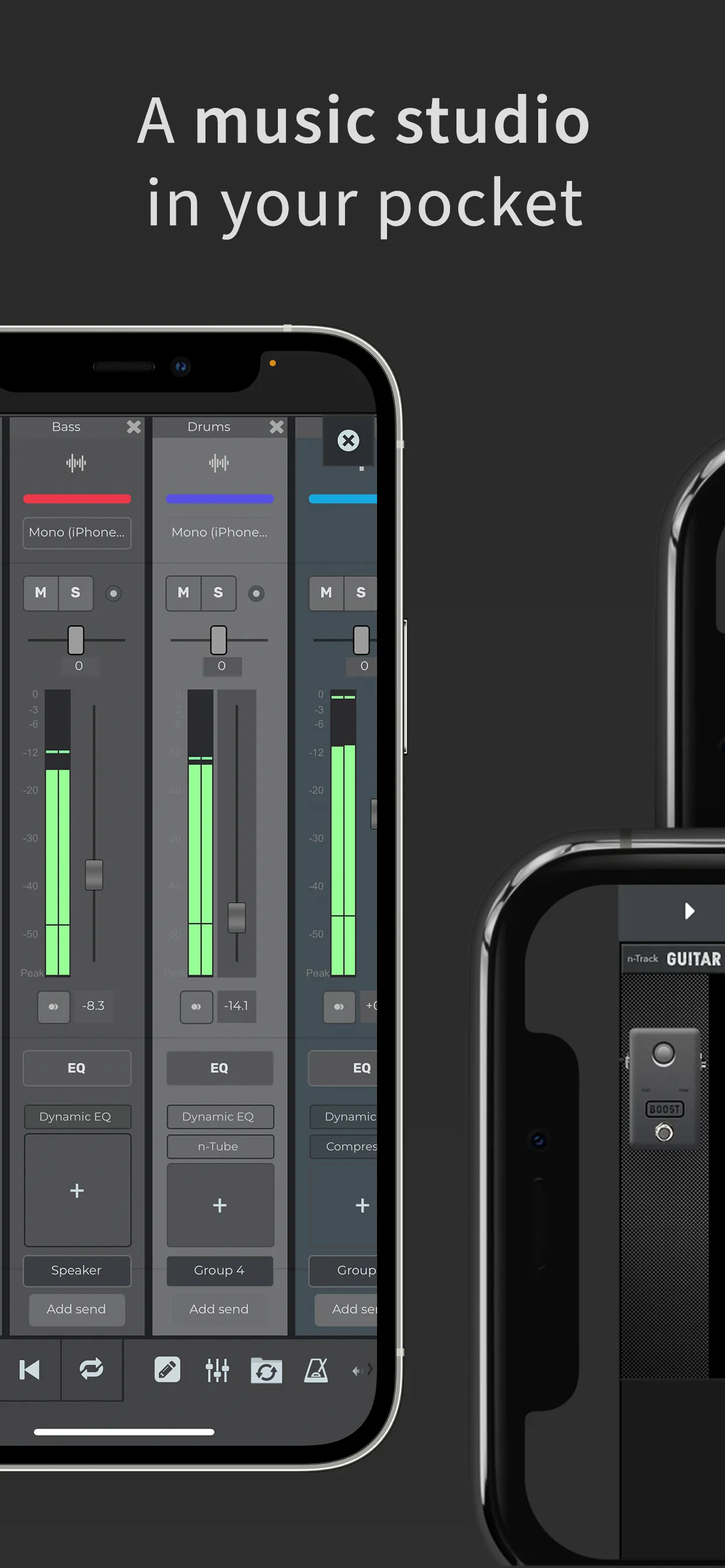 n-Track Studio DAW: Make Music iphone screenshot 4