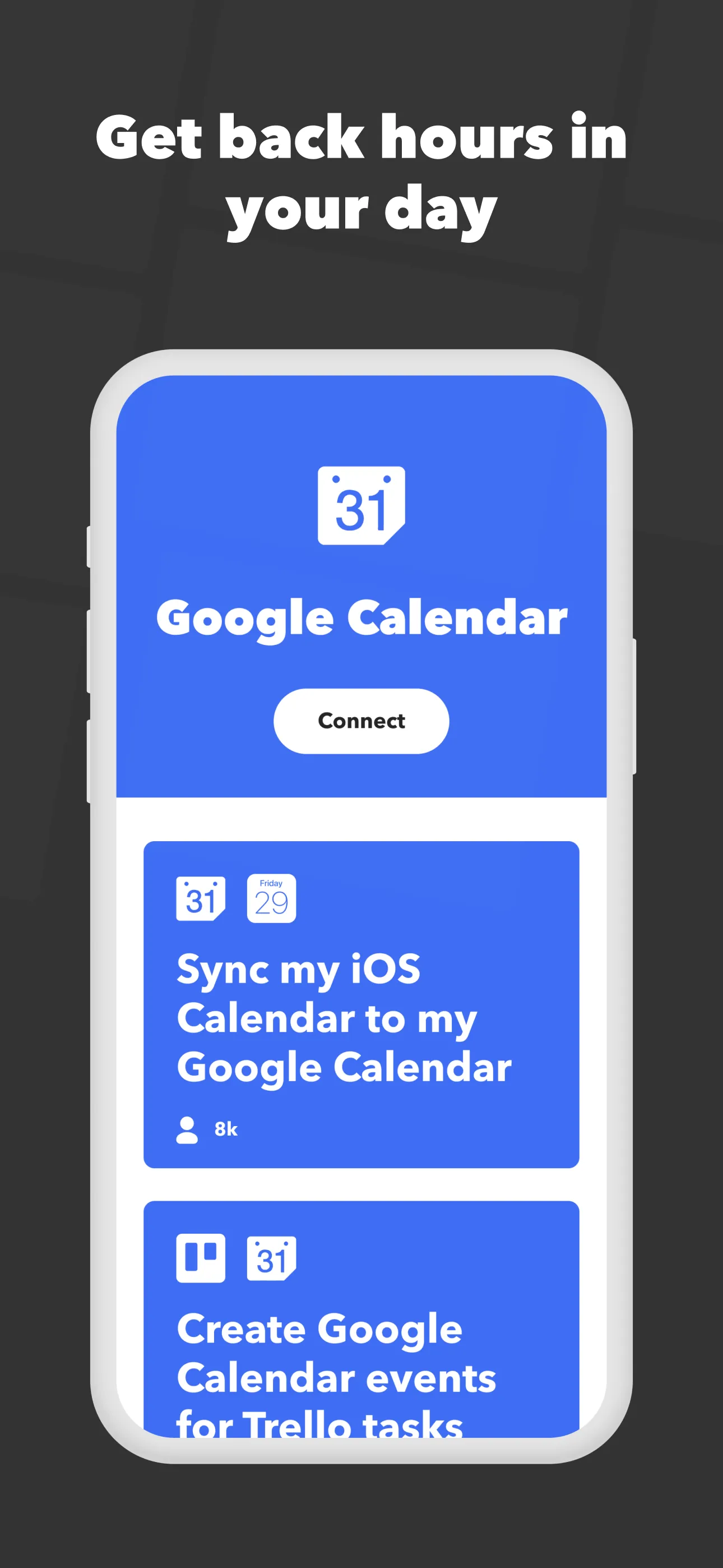 IFTTT - Automate work and home iphone screenshot 4