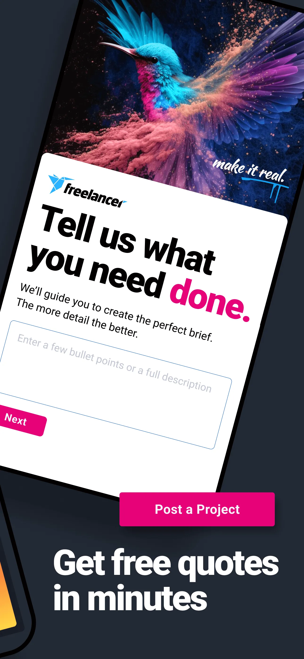 Freelancer - Hire & Find Jobs iphone screenshot 2