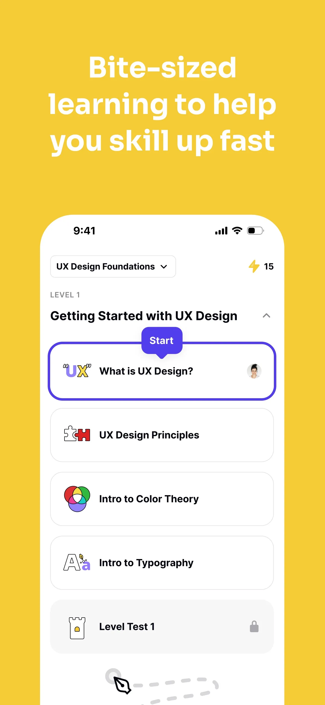 Uxcel Go: Learn UX & UI Design iphone screenshot 4