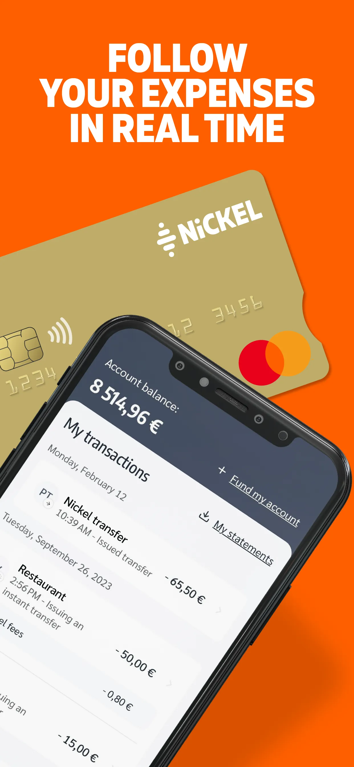 Nickel - The account for all iphone screenshot 2