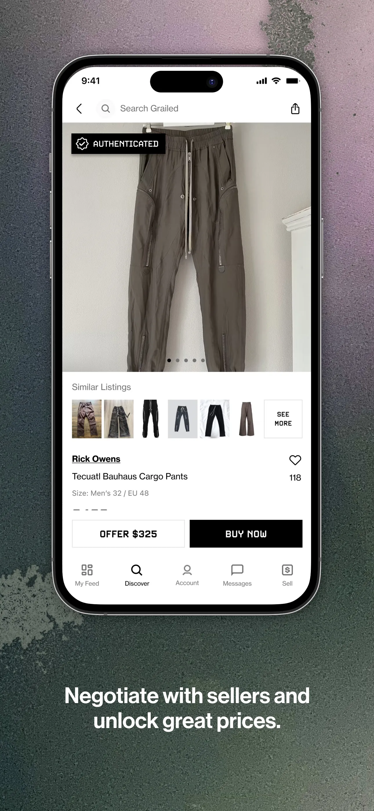 Grailed – Buy & Sell Fashion iphone screenshot 7
