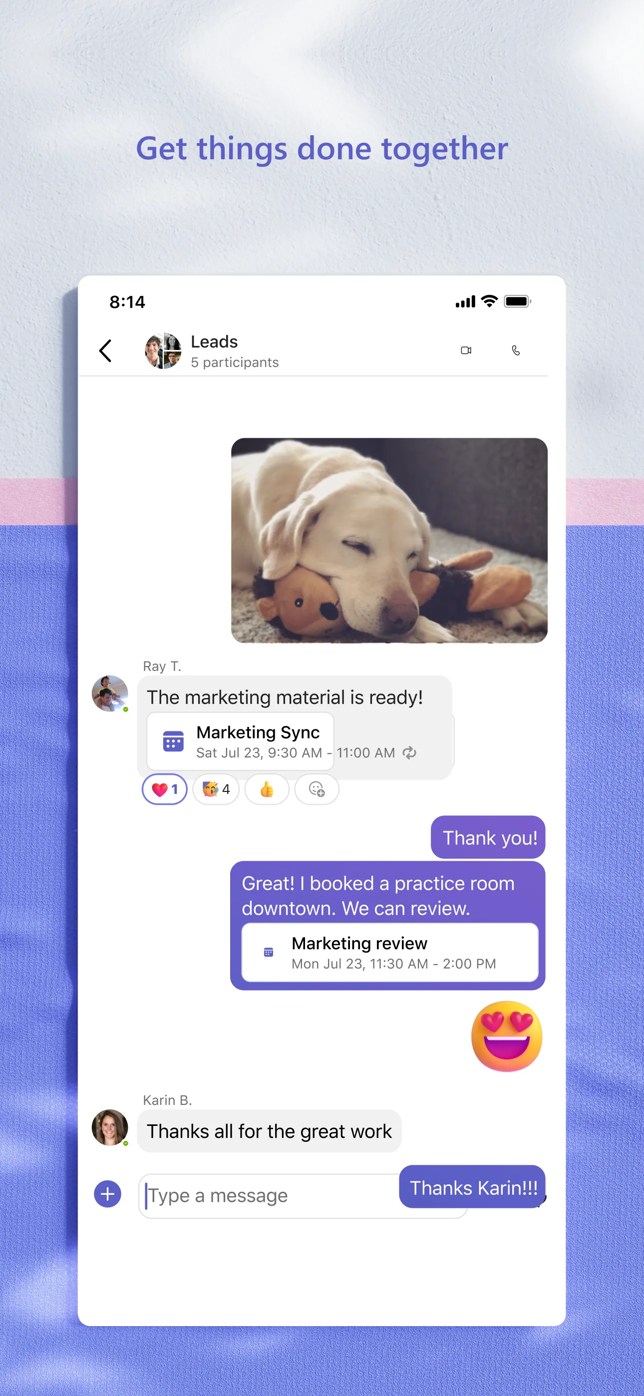Microsoft Teams iphone screenshot 7