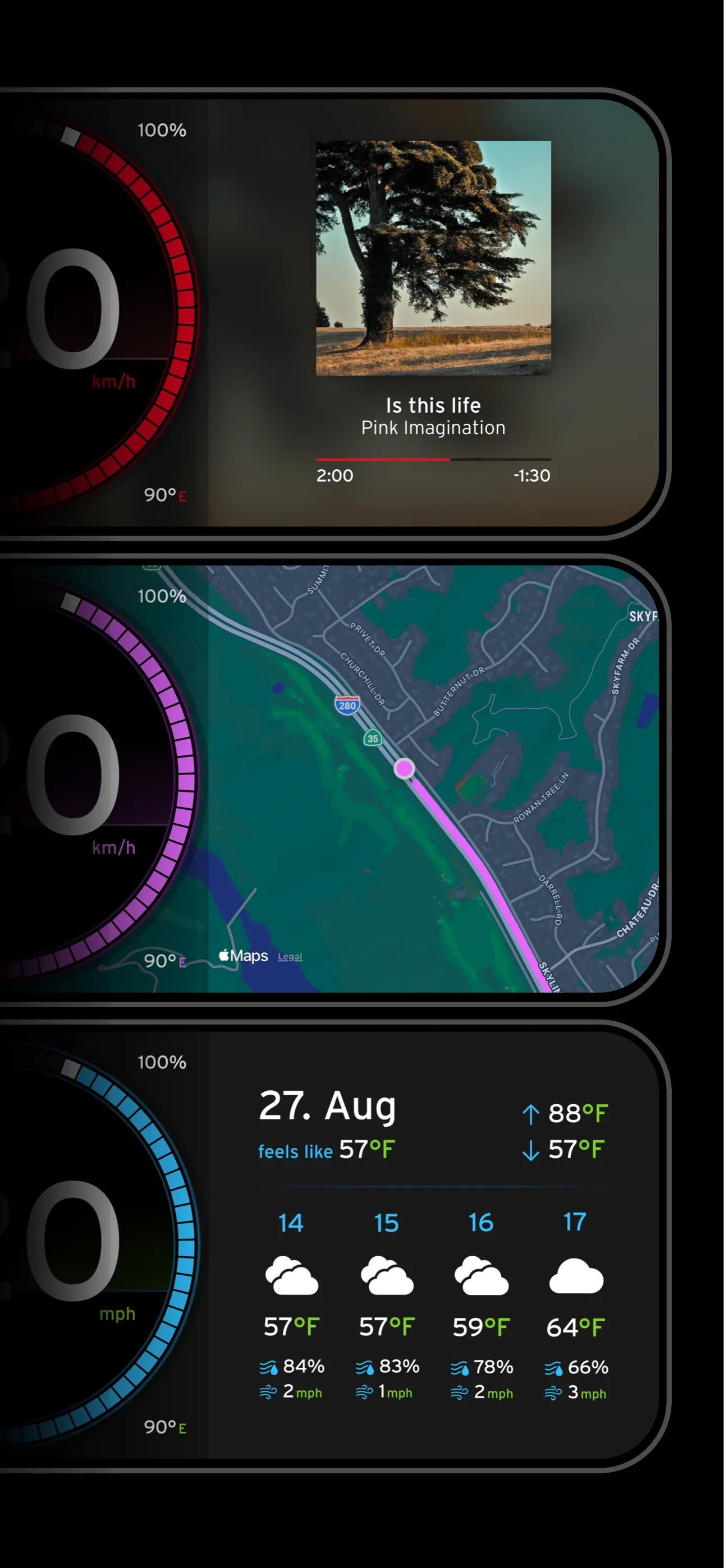 Speedometer GPS Digital MPH iphone screenshot 7