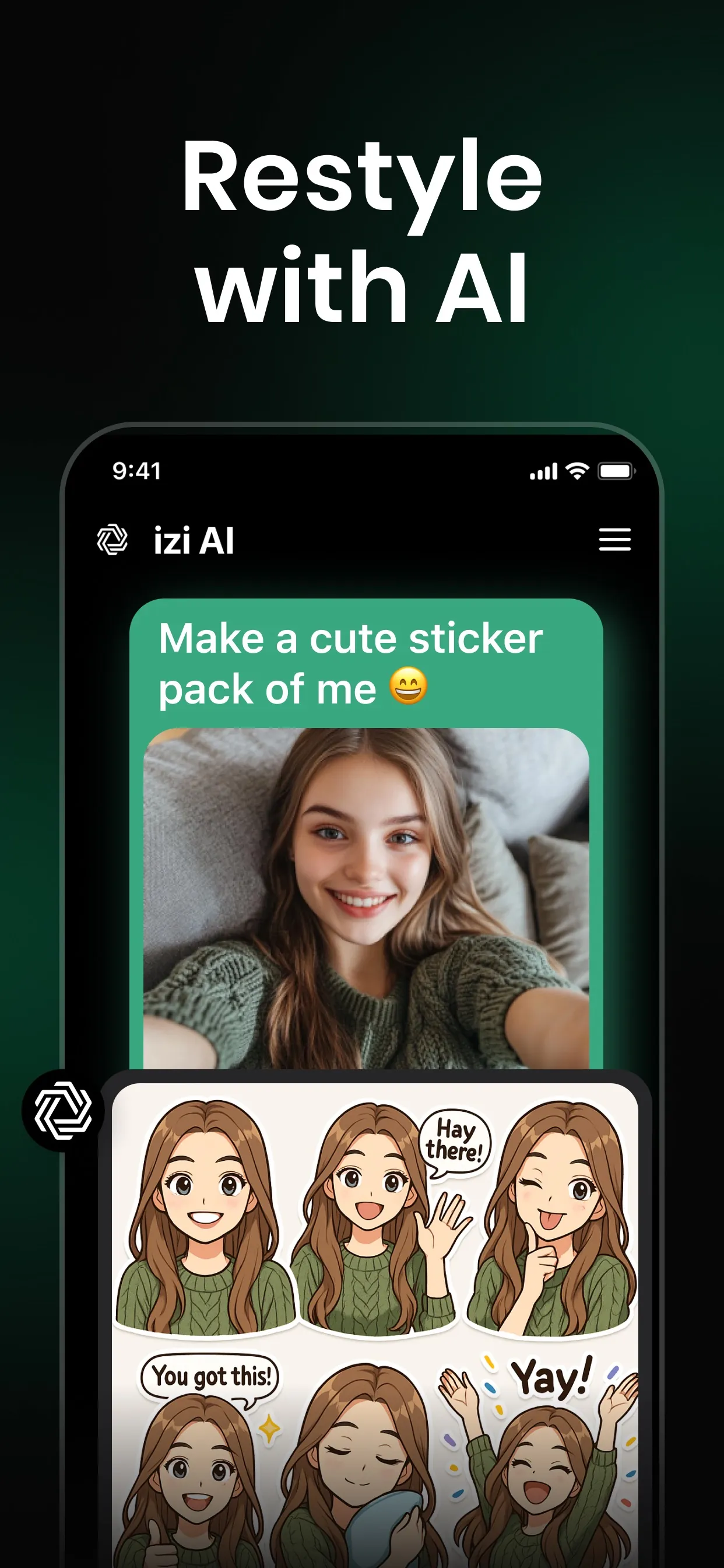 Izi AI - Chat Bot Assistant iphone screenshot 9