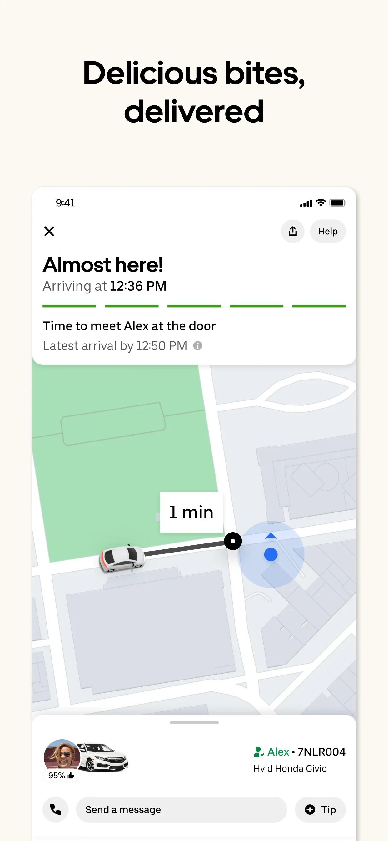 Uber Eats: Food & Groceries iphone screenshot 3