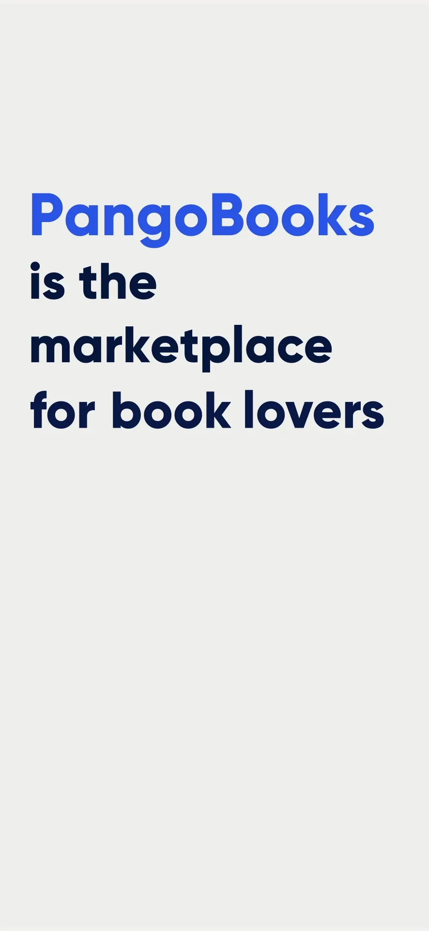 PangoBooks: Buy & Sell Books iphone screenshot 1