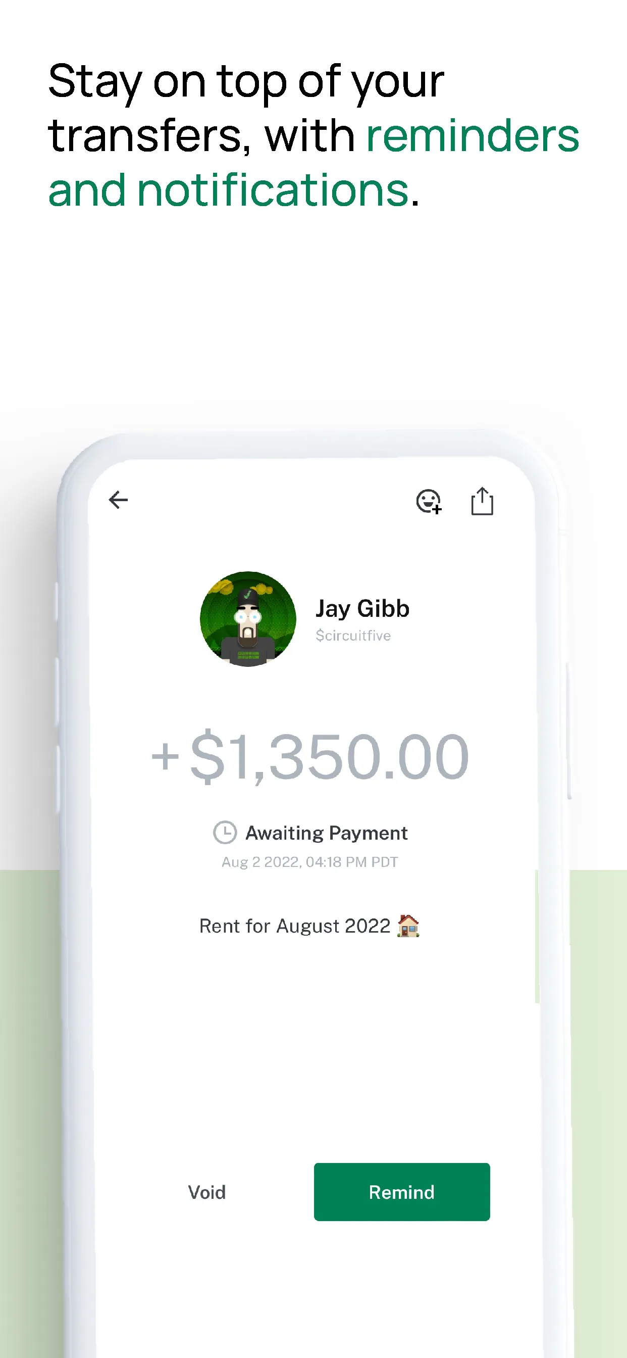 Verto - Pay and Get Paid iphone screenshot 8