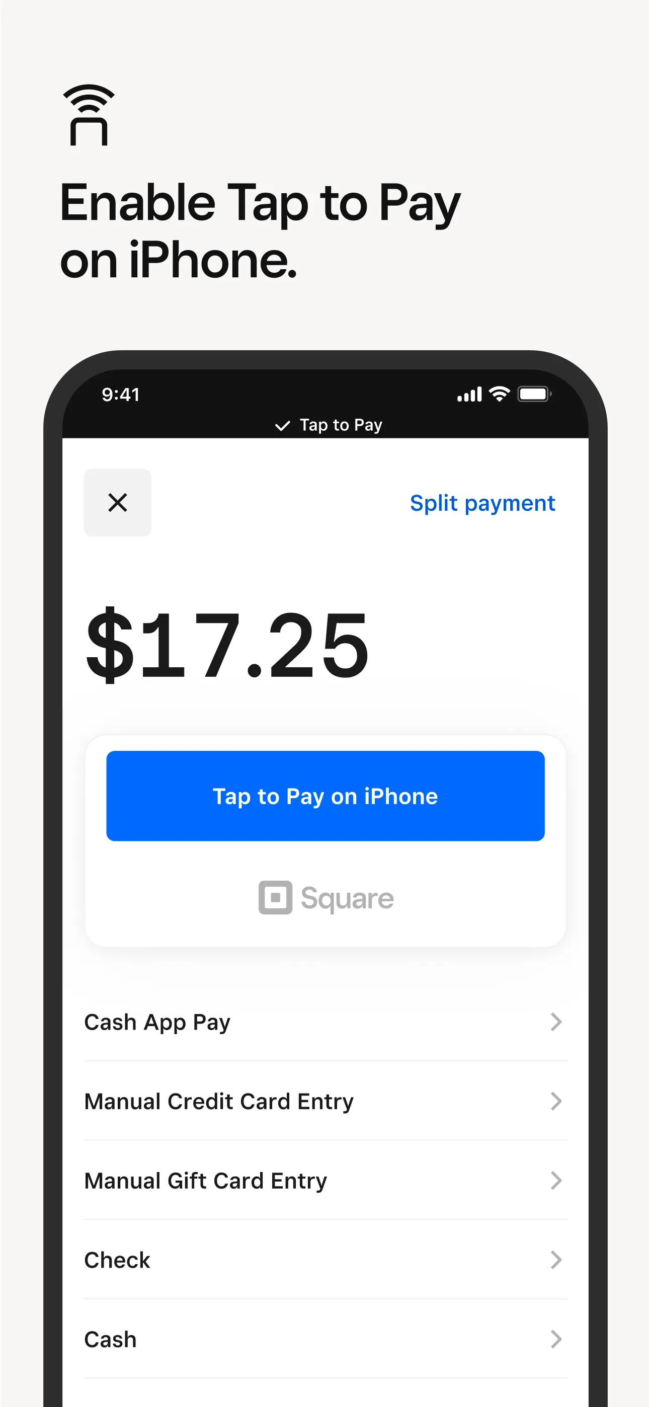 Square Point of Sale (POS) iphone screenshot 7