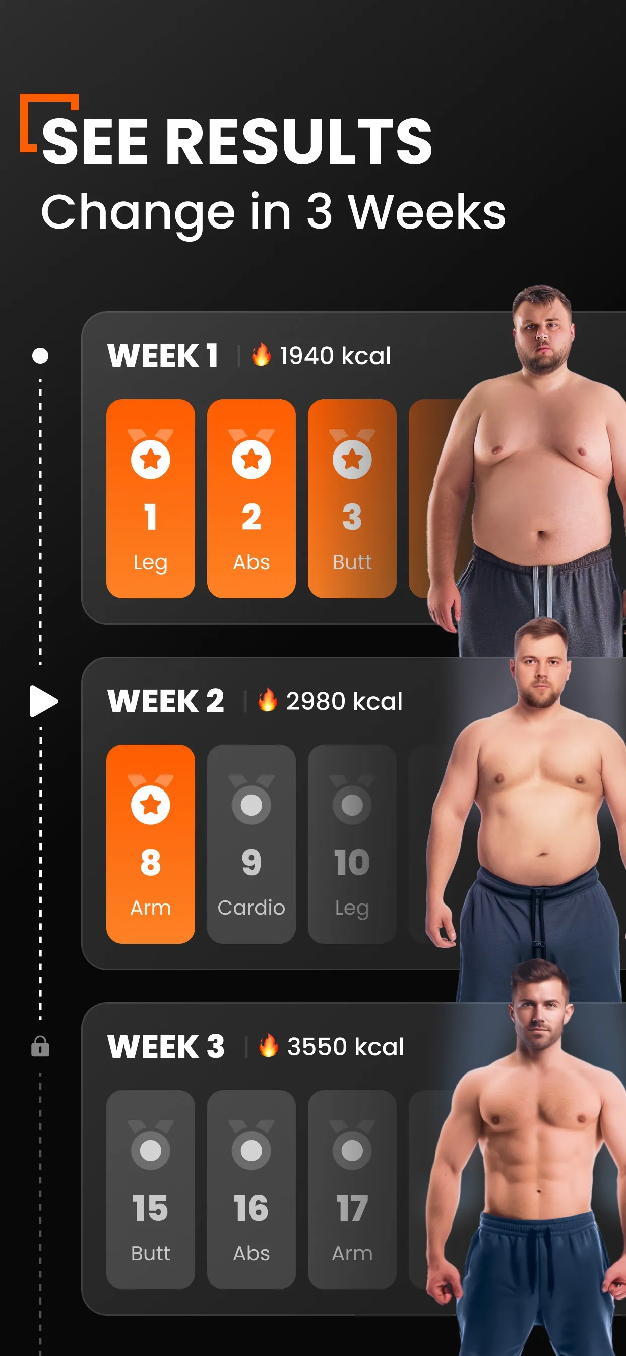 Home Workout for Men iphone screenshot 2