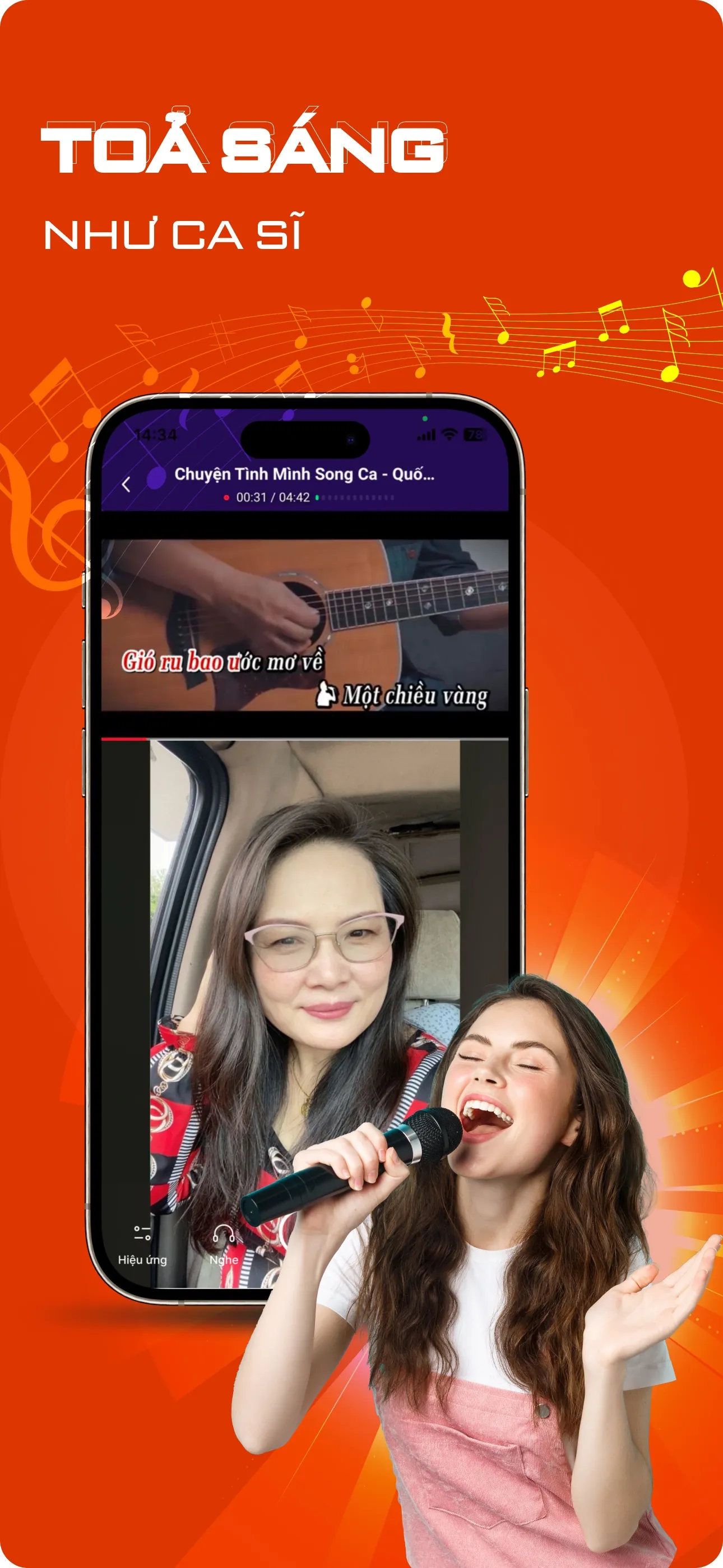 Yokara - Sing Karaoke Record iphone screenshot 6