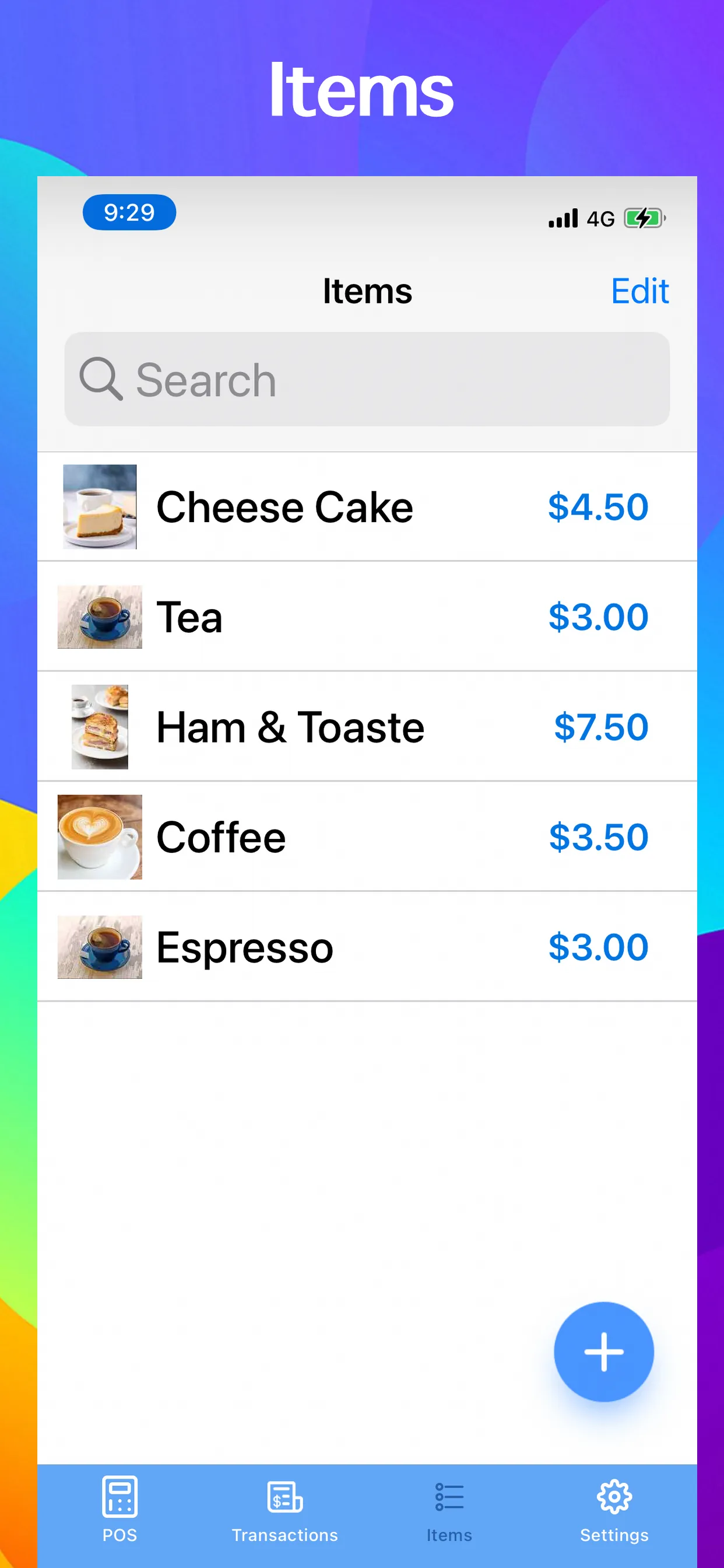 POS app, Point of Sale System iphone screenshot 3