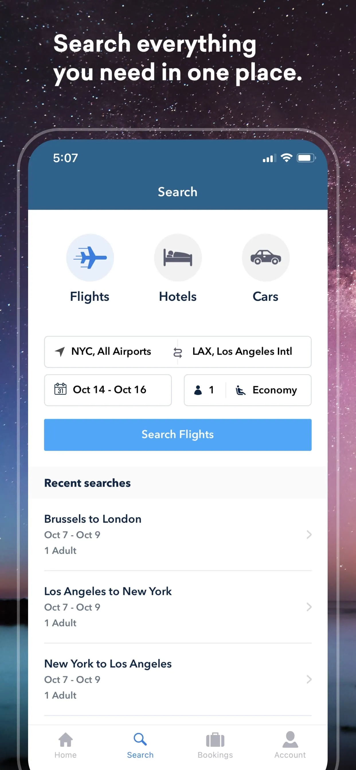 Skiplagged - Travel Hacks iphone screenshot 5