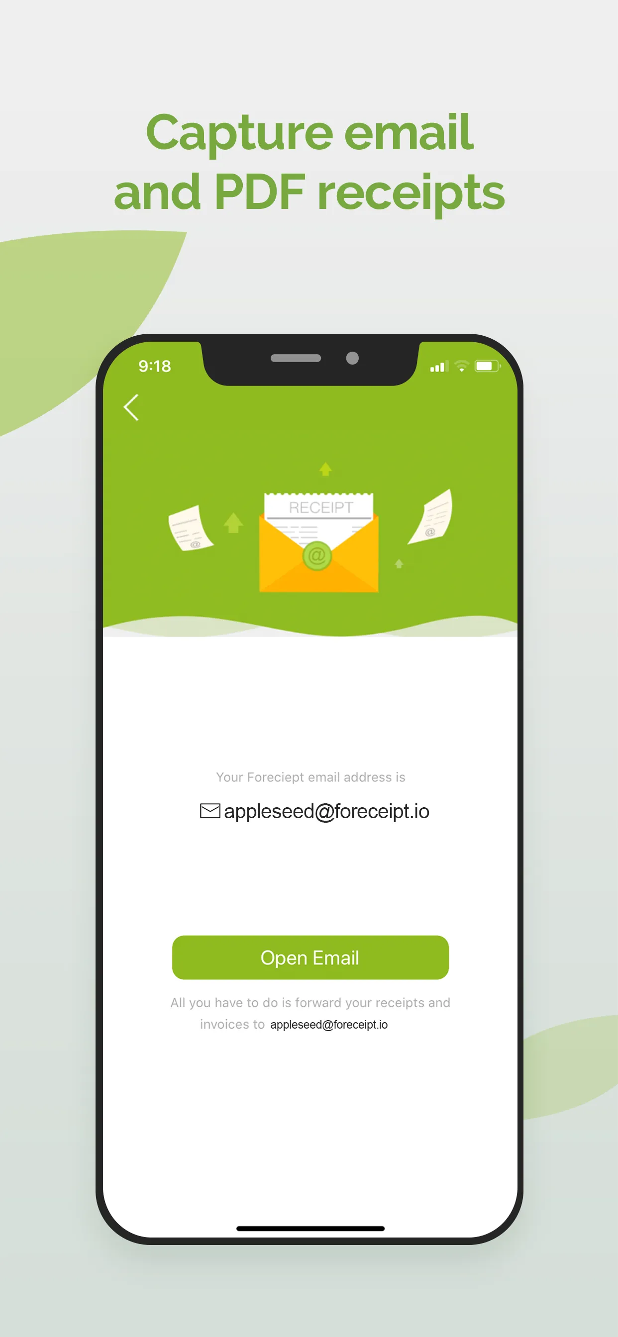 Foreceipt Receipt Tracker App iphone screenshot 3