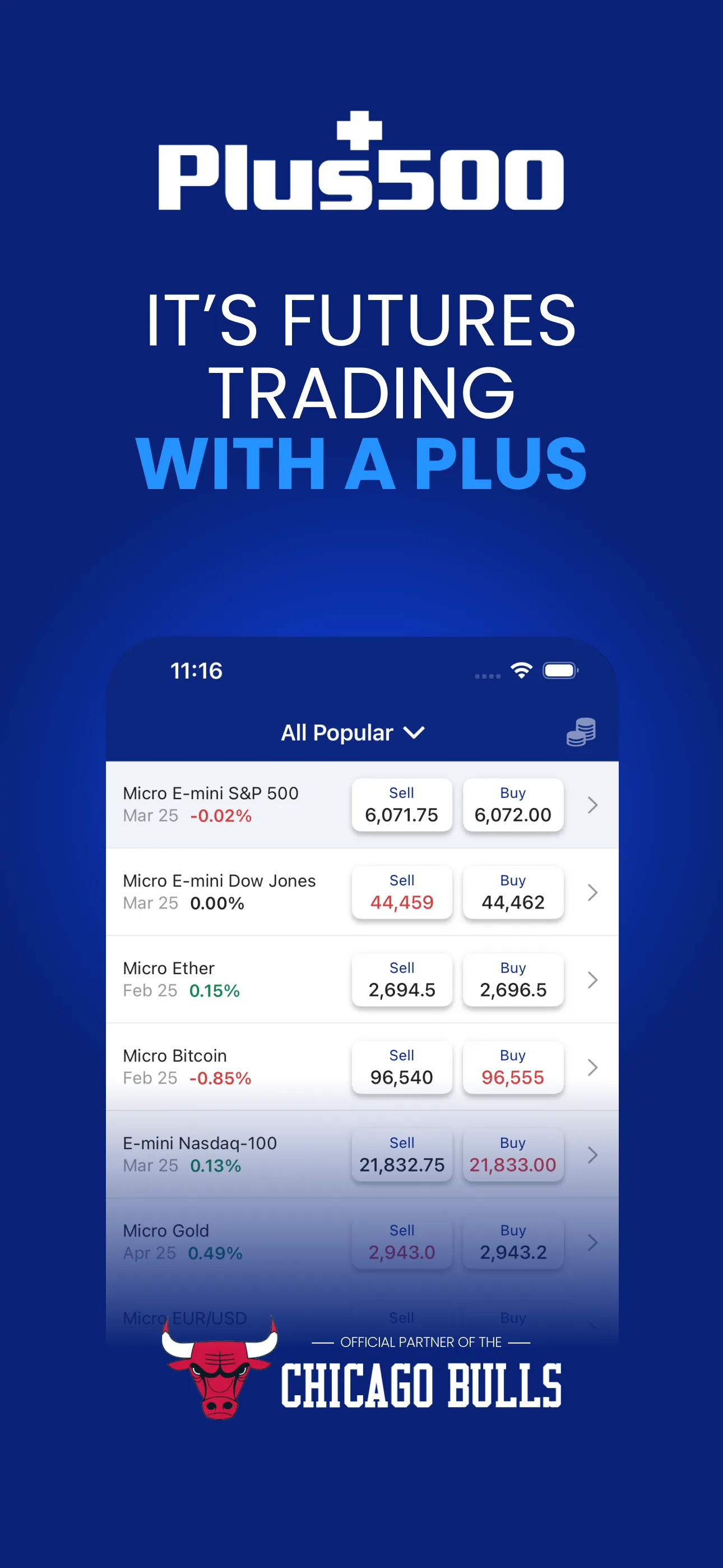 Plus500 Trading & Investing iphone screenshot 2