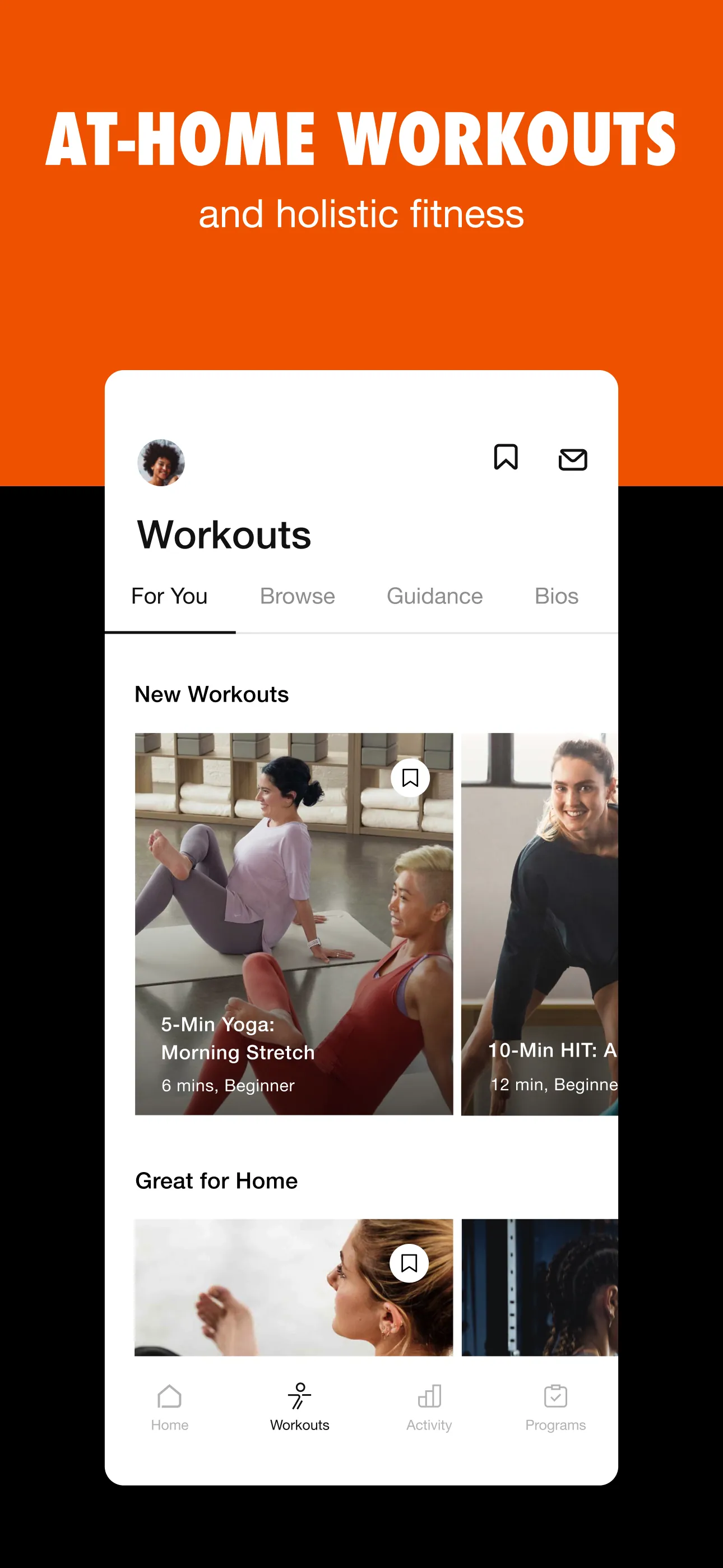 Nike Training Club: Wellness iphone screenshot 1