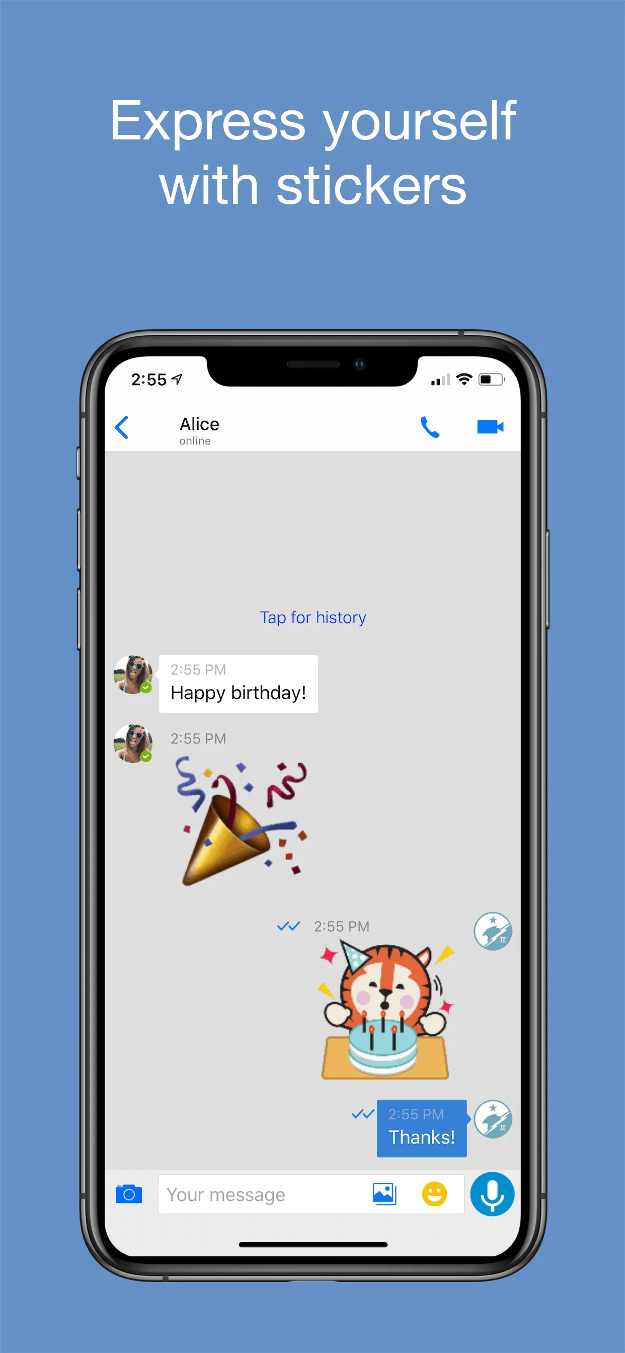imo video calls and chat HD iphone screenshot 3