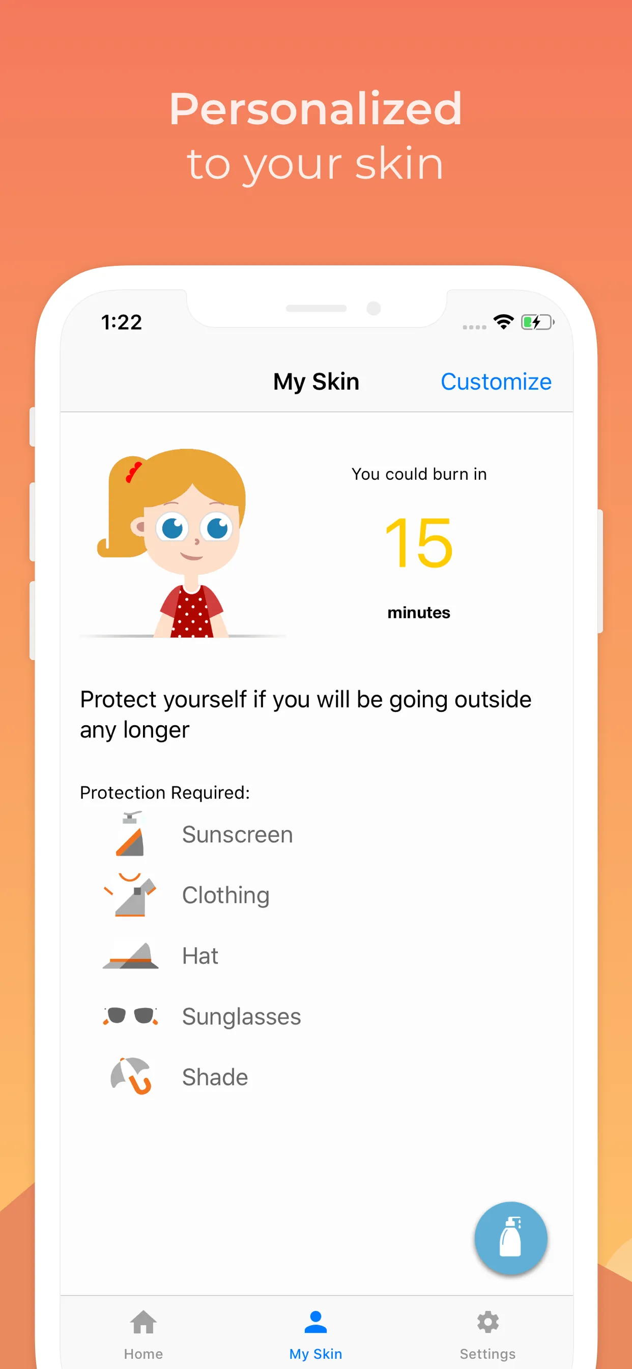 UVLens - UV Index iphone screenshot 2
