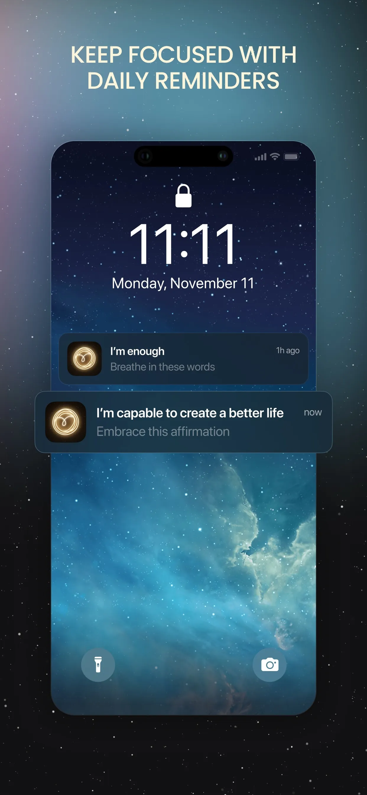 Innertune Affirmations iphone screenshot 9