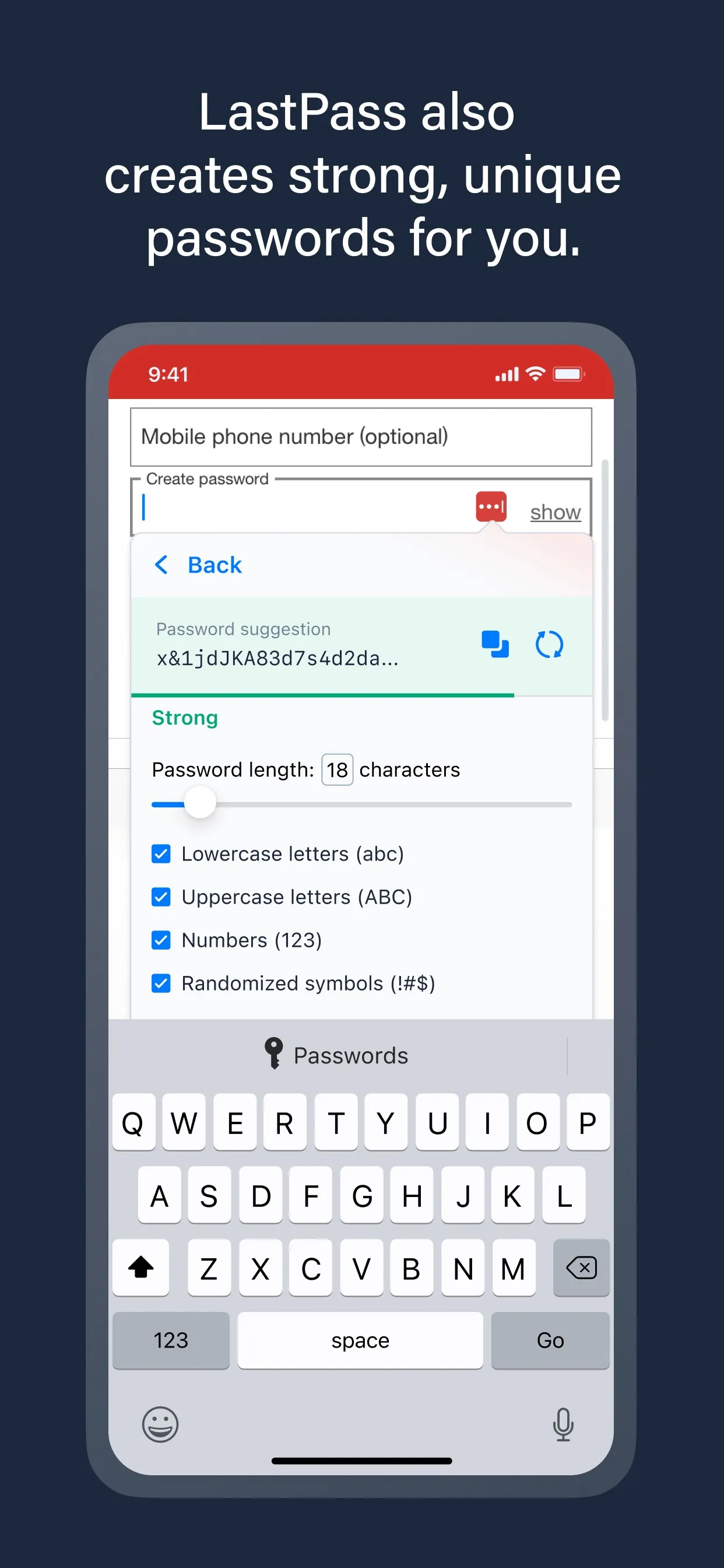 LastPass Password Manager iphone screenshot 5
