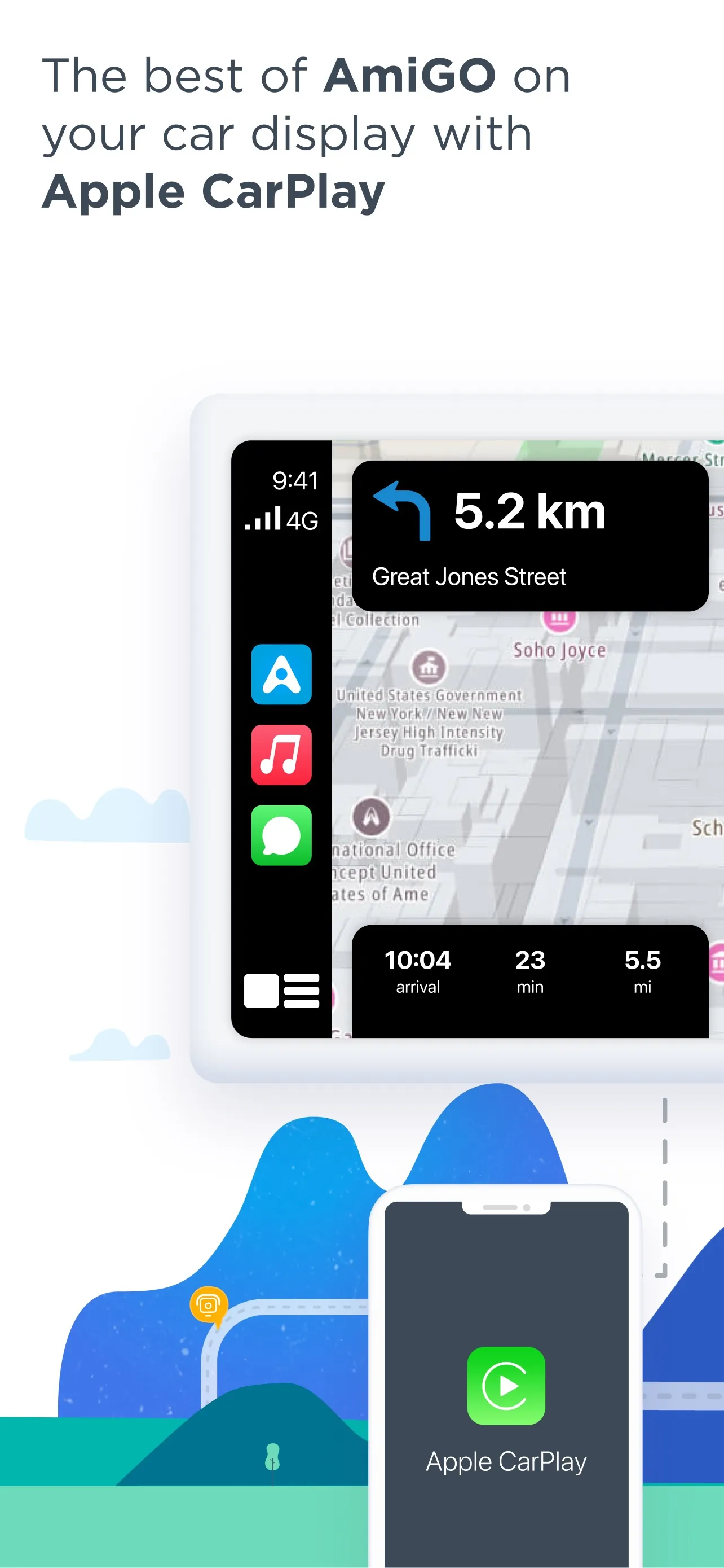 TomTom AmiGO GPS Maps, Traffic iphone screenshot 6