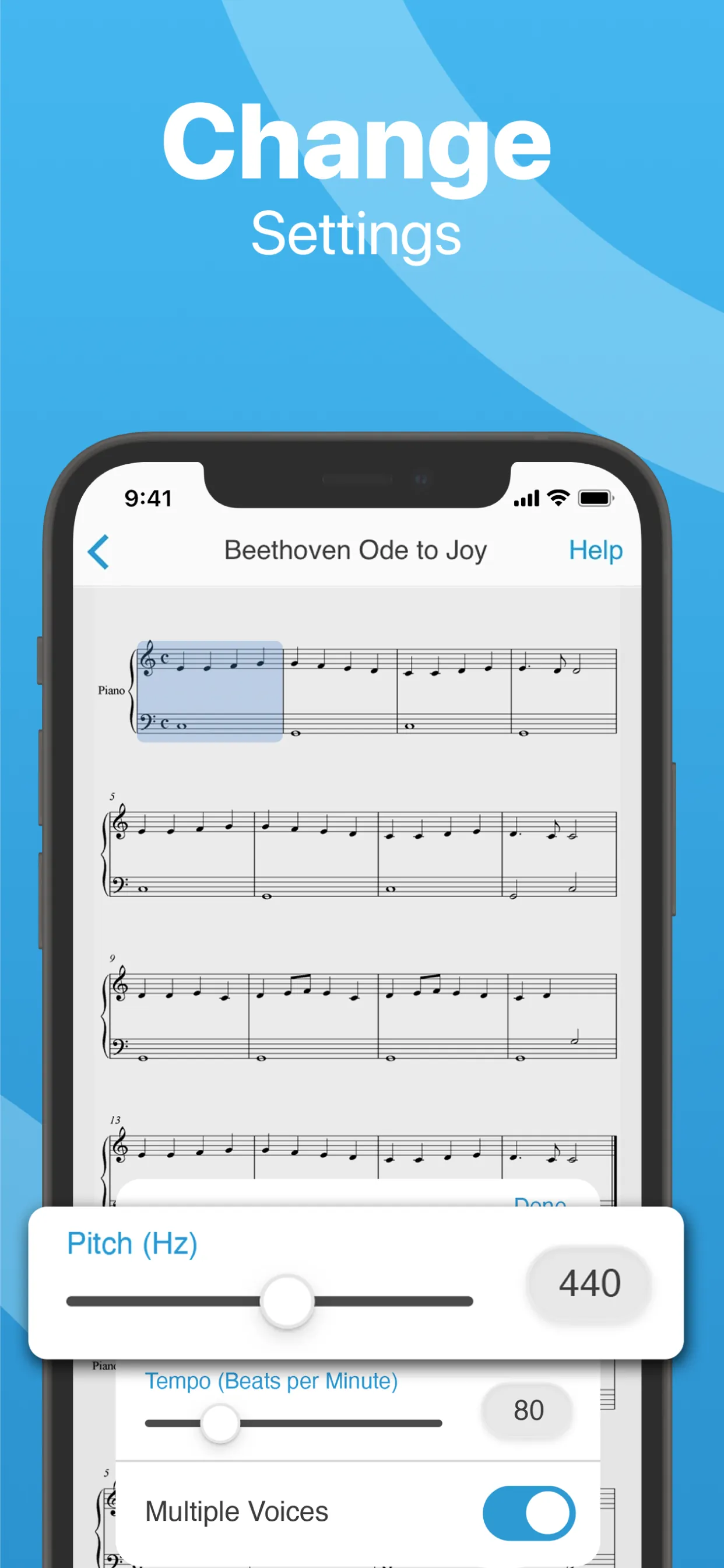 Sheet Music Scanner iphone screenshot 8