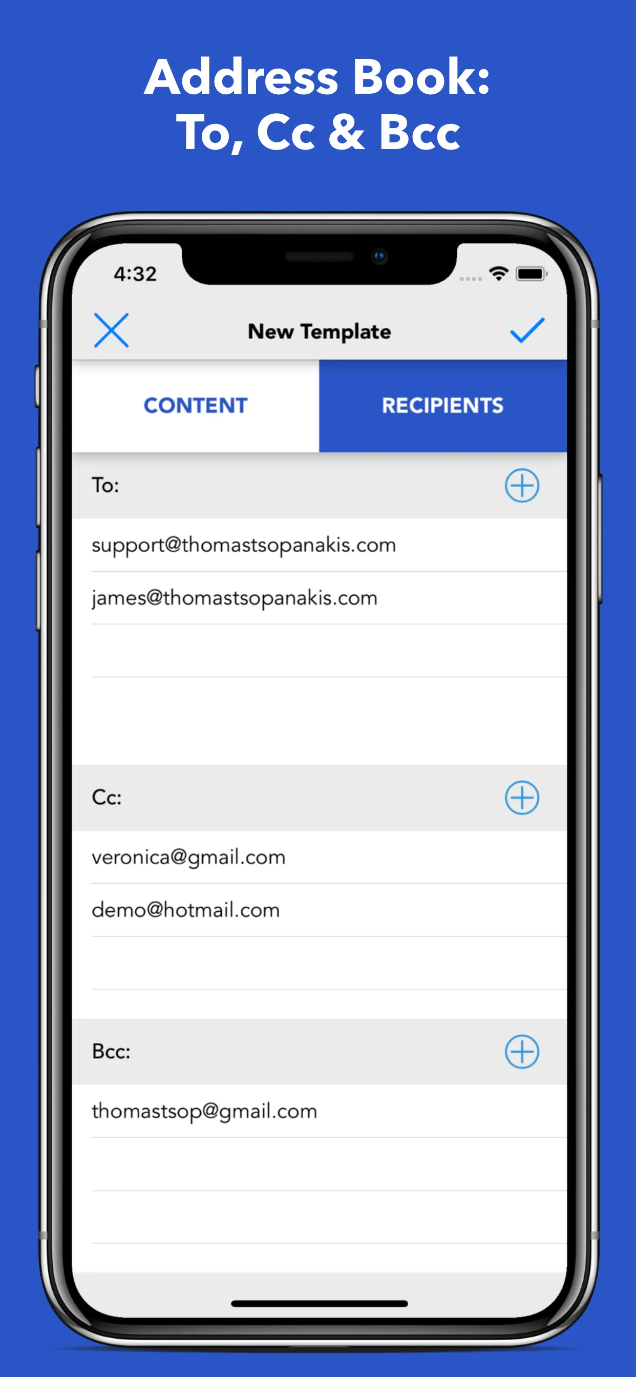 Email Templates iphone screenshot 4