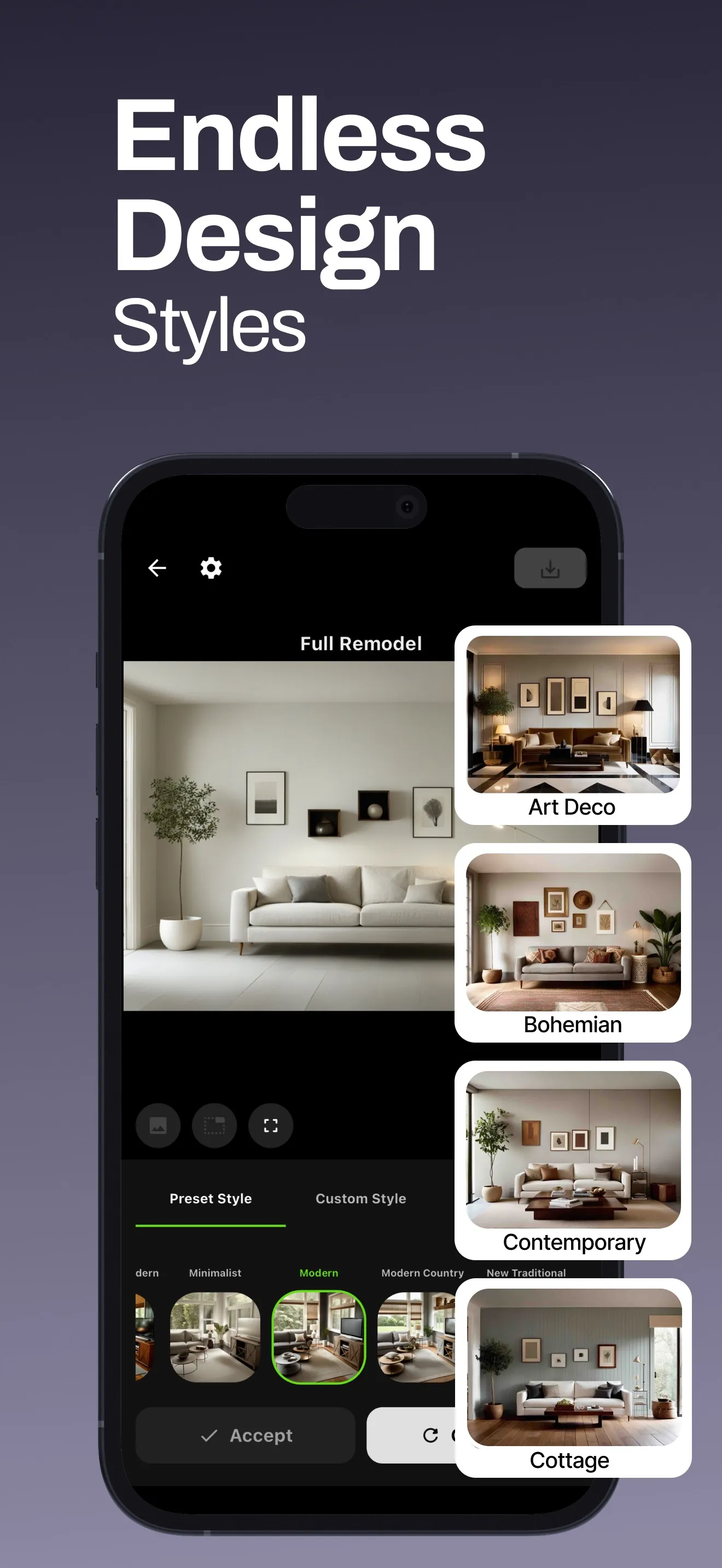 Remodel AI - Interior Design iphone screenshot 5