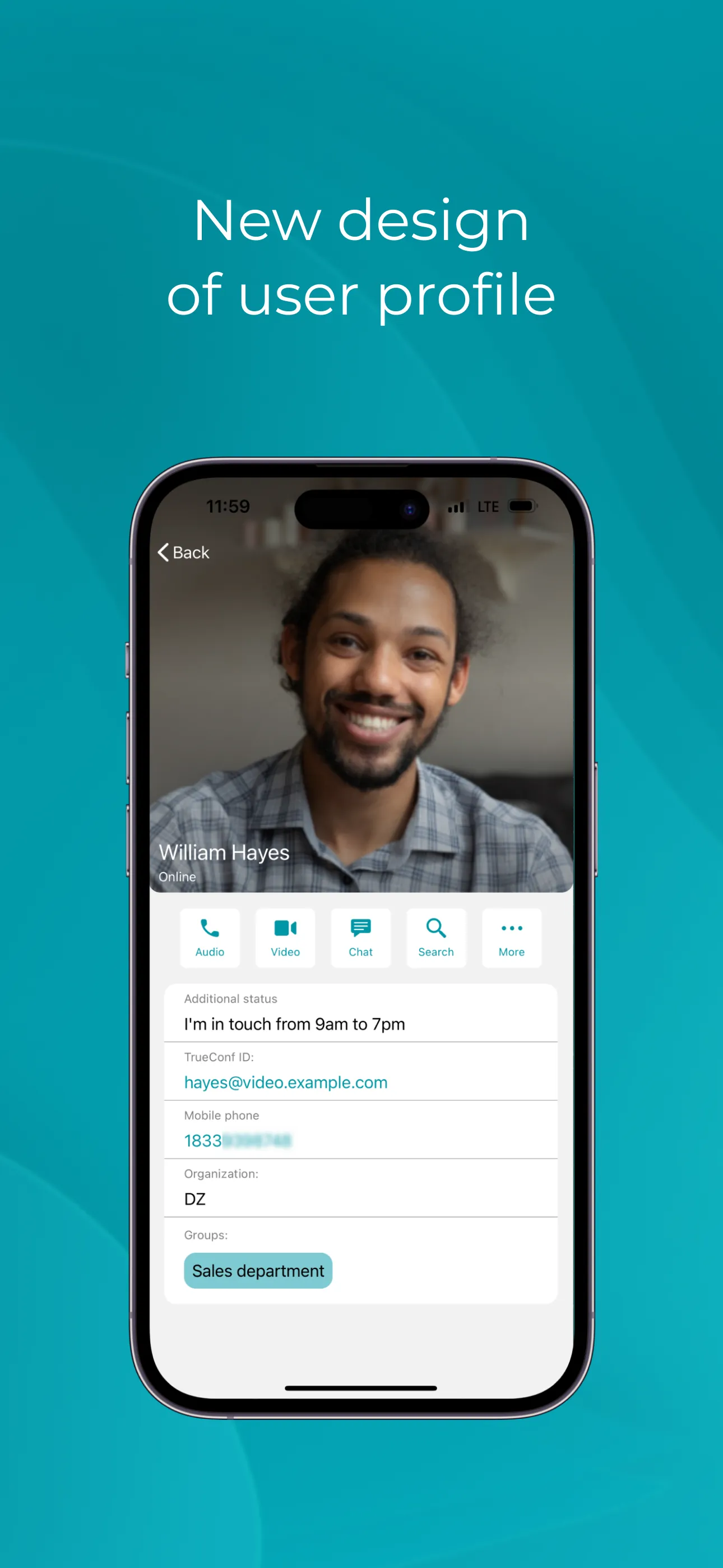 TrueConf Video Call iphone screenshot 7