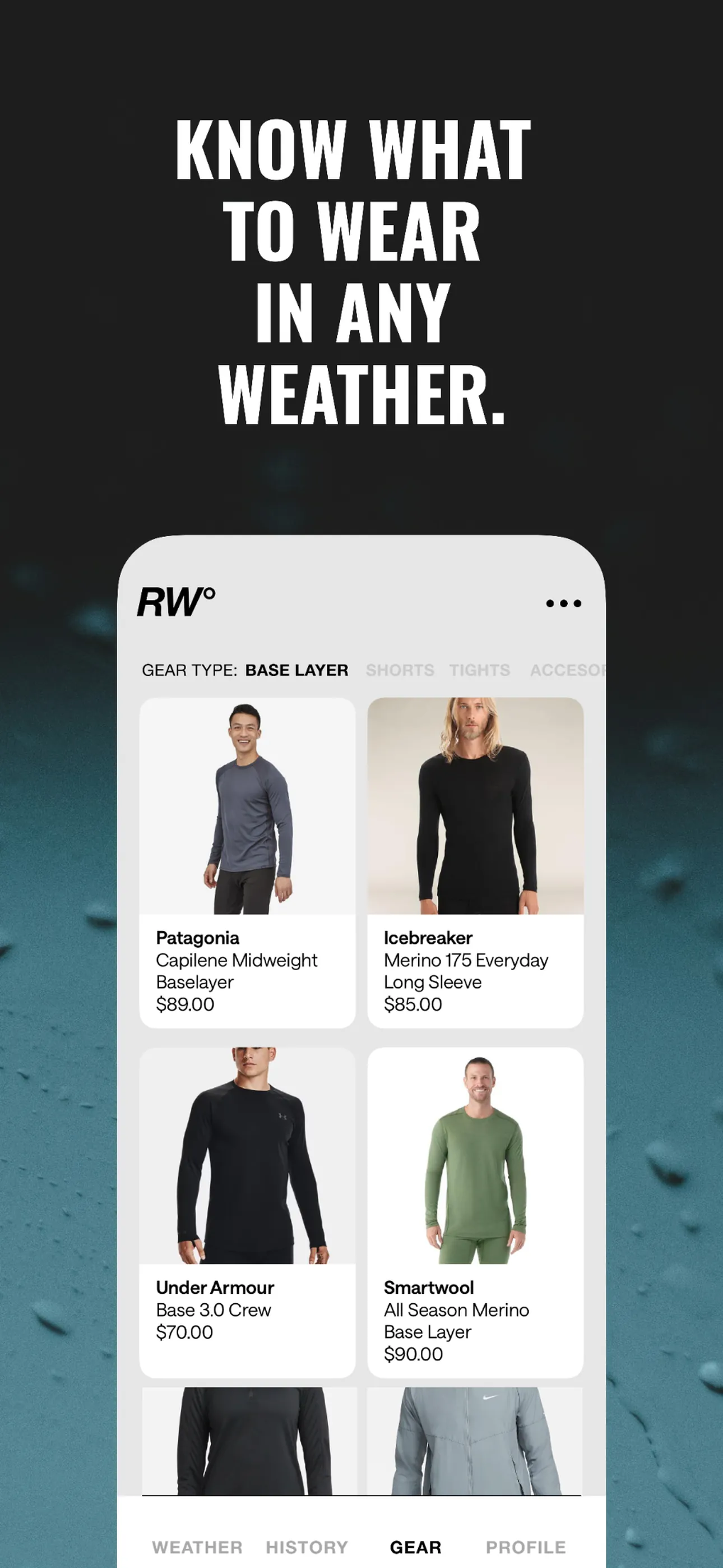 Running Weather: What to Wear iphone screenshot 6