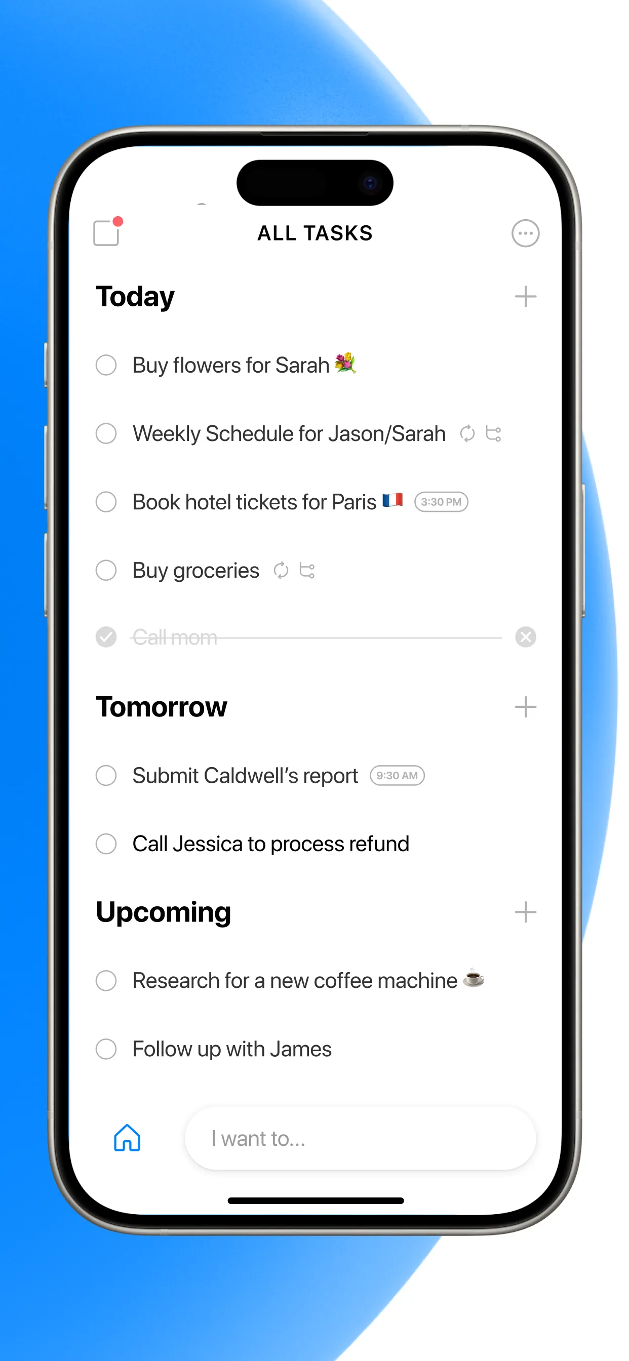 Any.do: To do list & Planner iphone screenshot 2