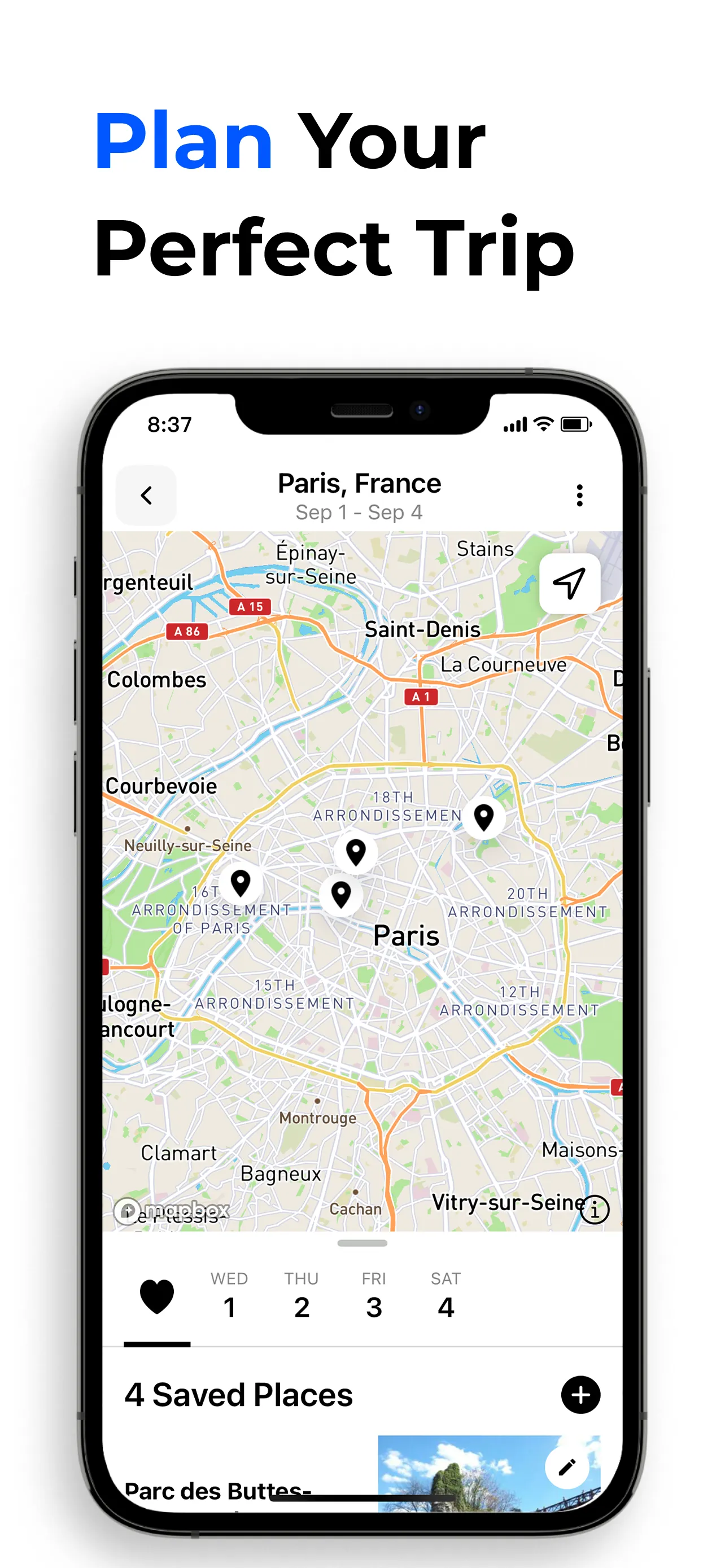 Trip Scout - My Travel Planner iphone screenshot 4