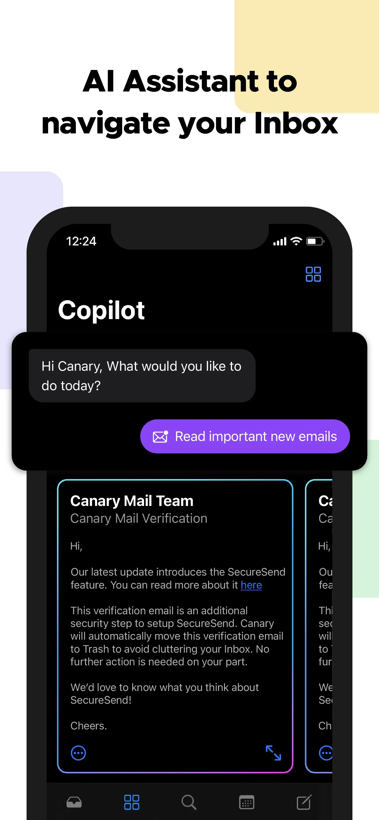 Canary Mail - Inbox for Emails iphone screenshot 4