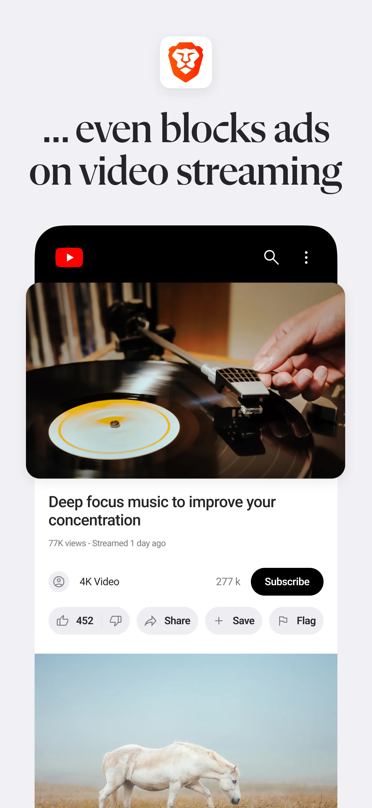 Brave Browser & Search Engine iphone screenshot 3