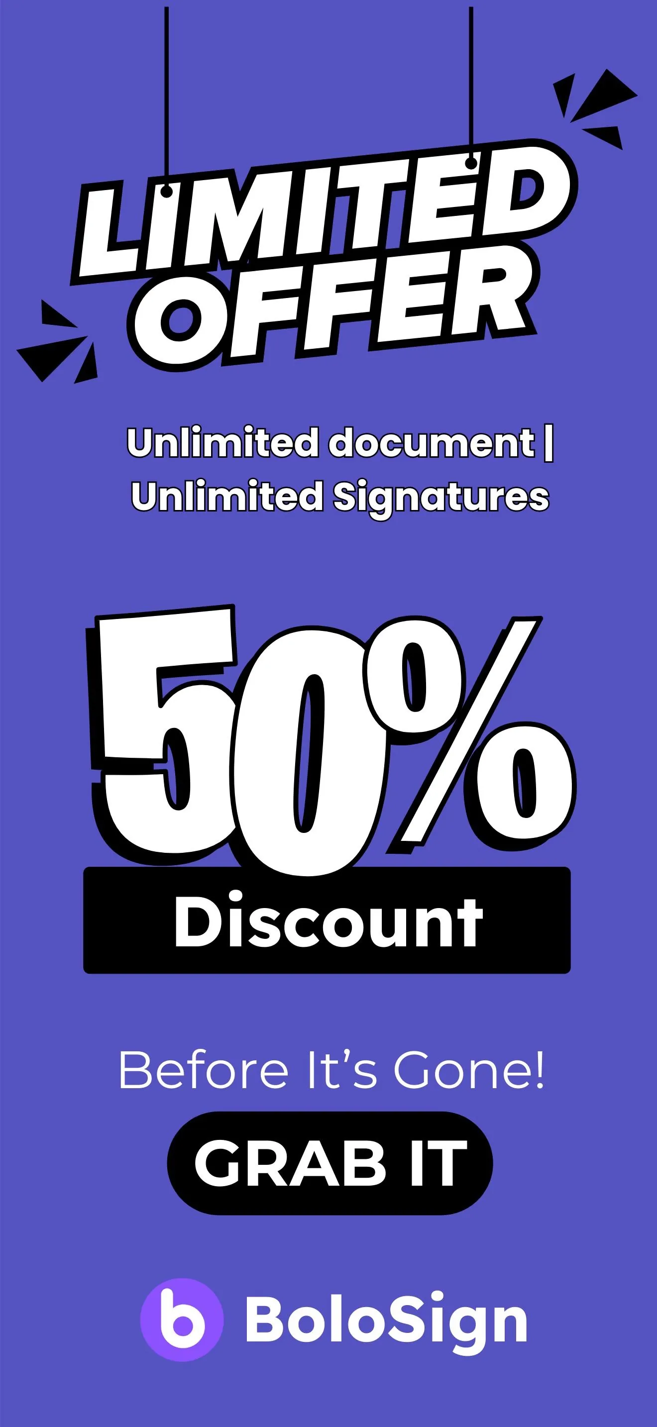 BoloSign - eSign PDF Documents iphone screenshot 1