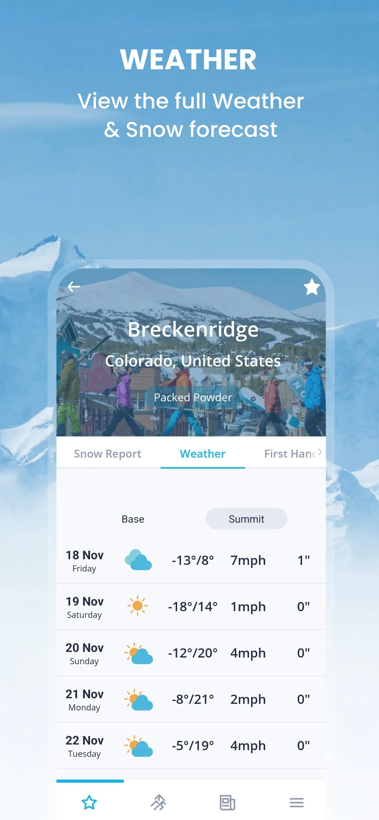OnTheSnow Ski & Snow Report iphone screenshot 3