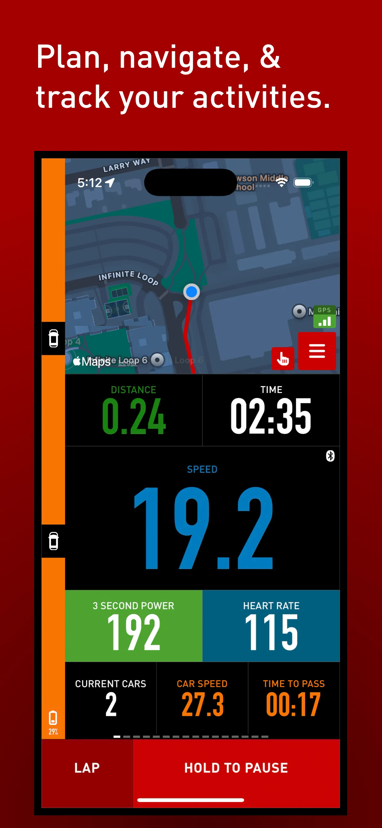 Bike & Run Tracker - Cadence iphone screenshot 4