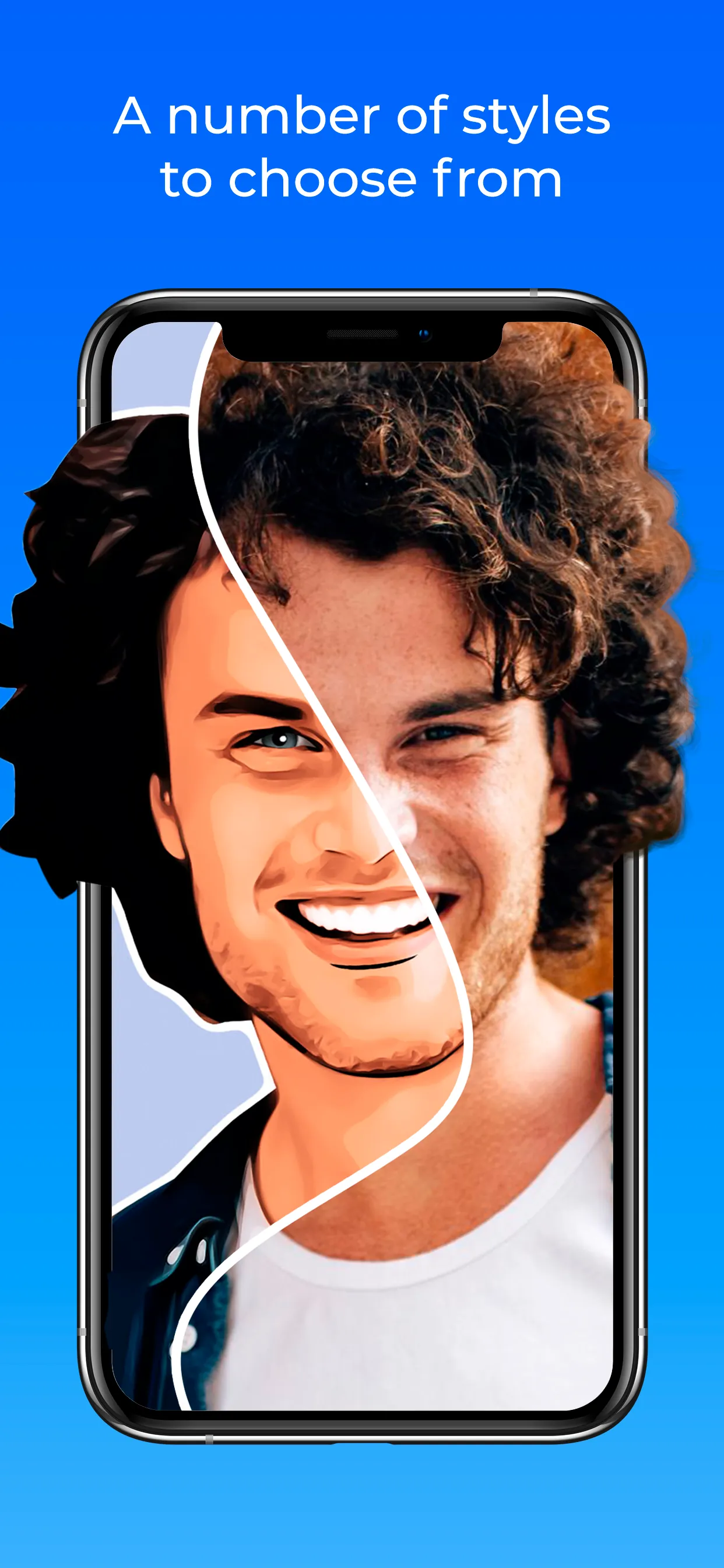 Cartoon yourself & caricature iphone screenshot 2
