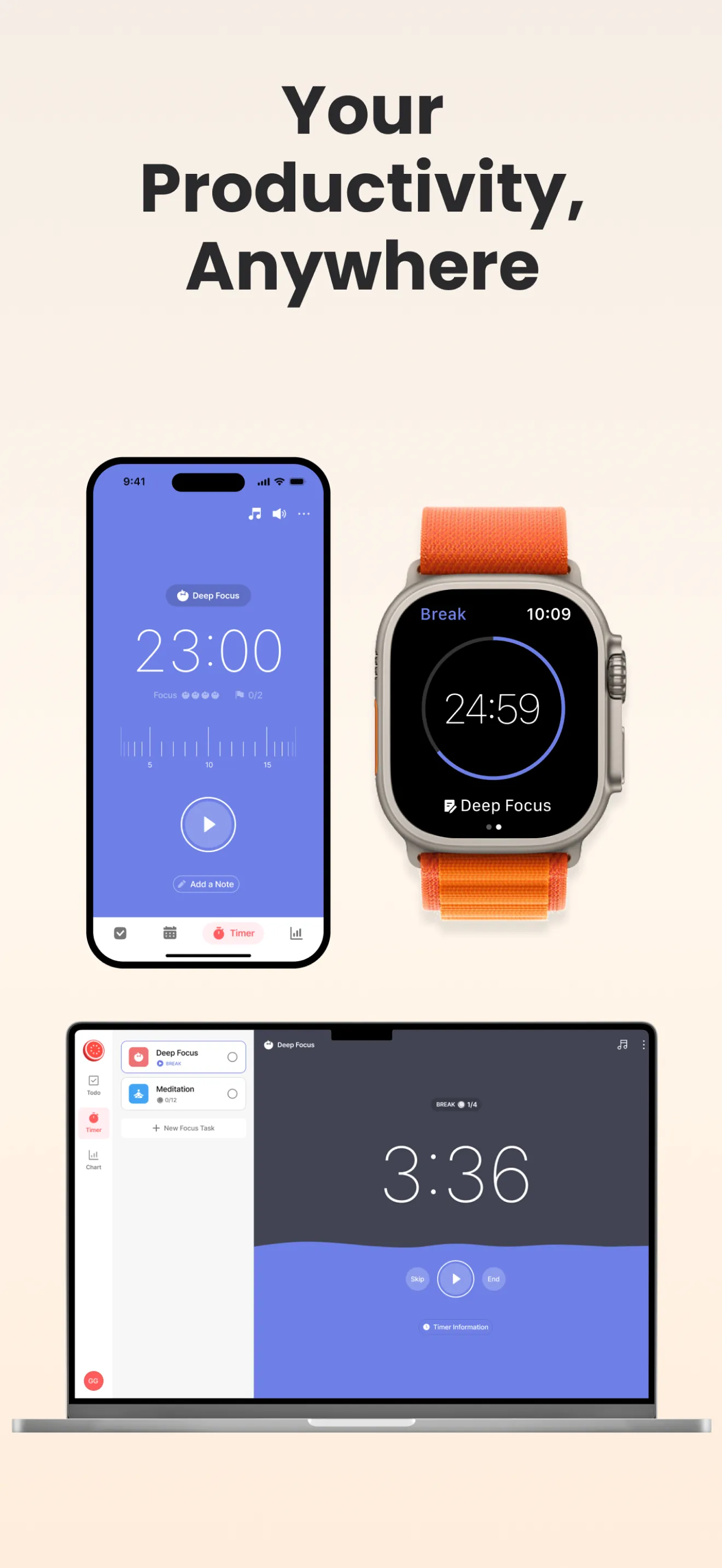 Focus Keeper - Pomodoro Timer iphone screenshot 7