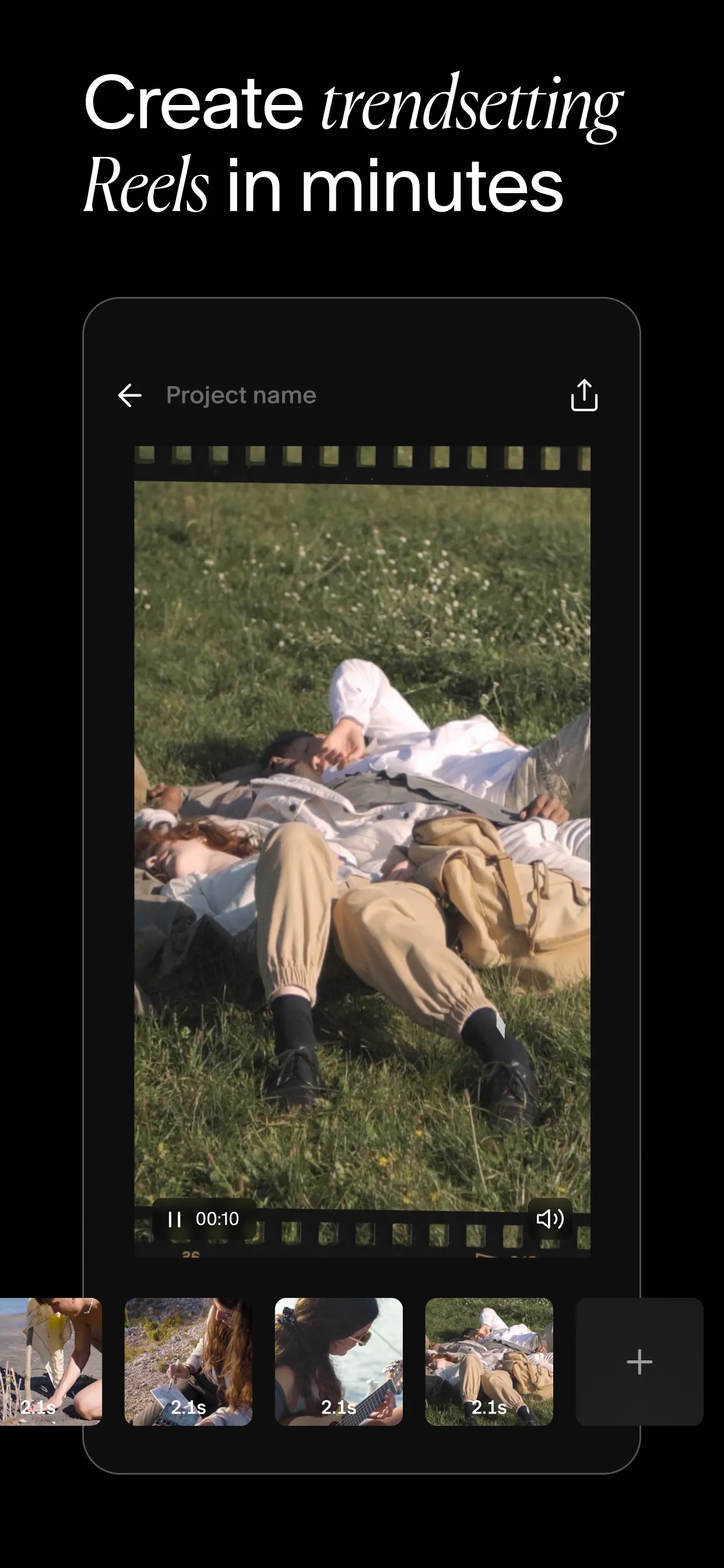 Unfold: Story & Reels Maker iphone screenshot 1