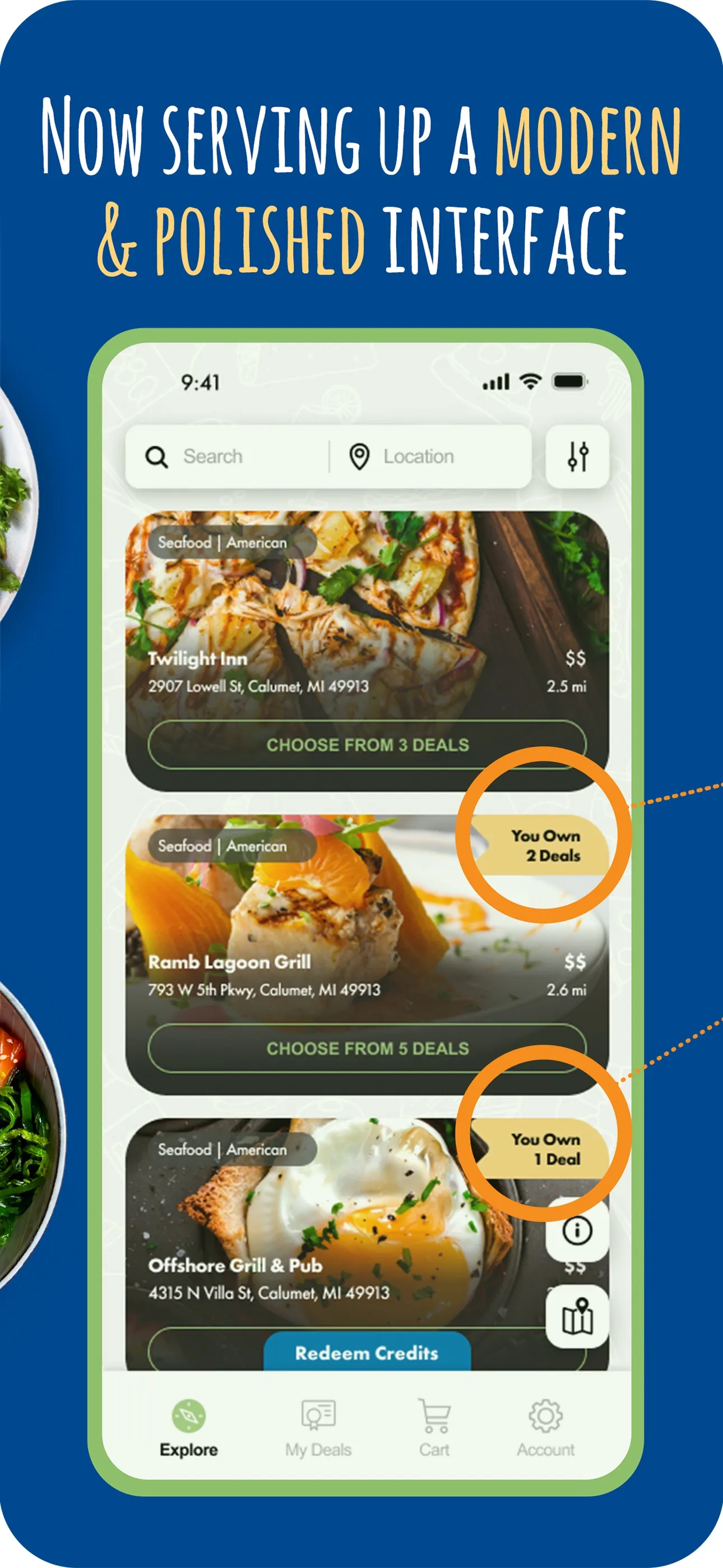 Restaurant.com iphone screenshot 3